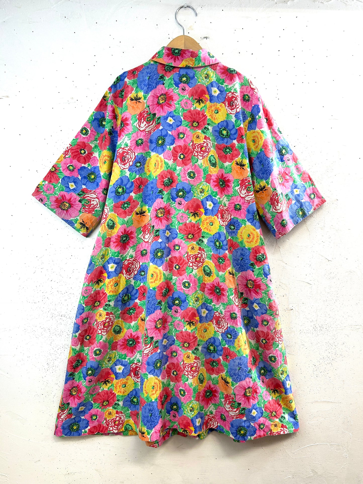 Vintage Dress MADE IN USA [E32394]