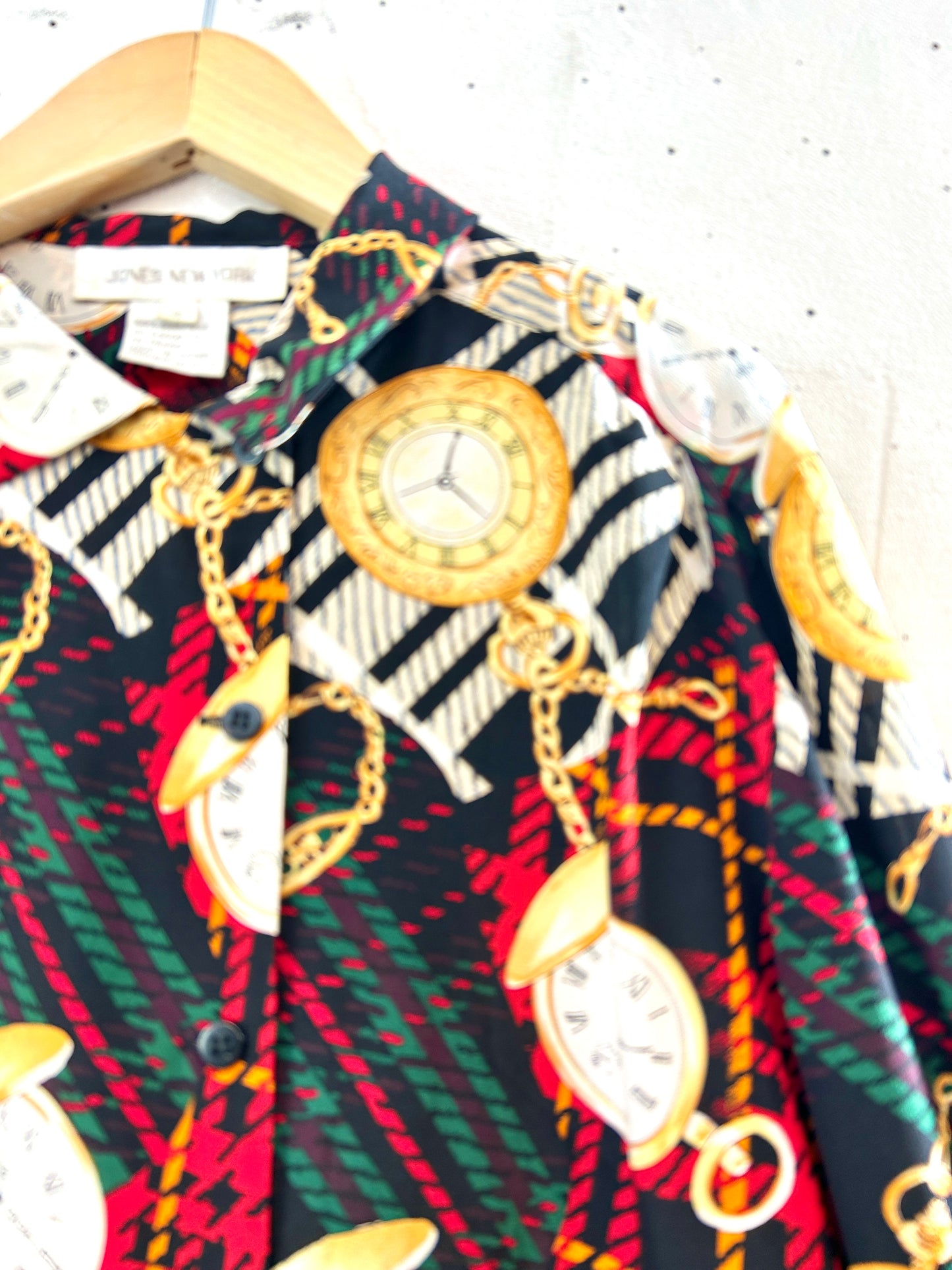 Vintage Silk Shirt ［I30370]