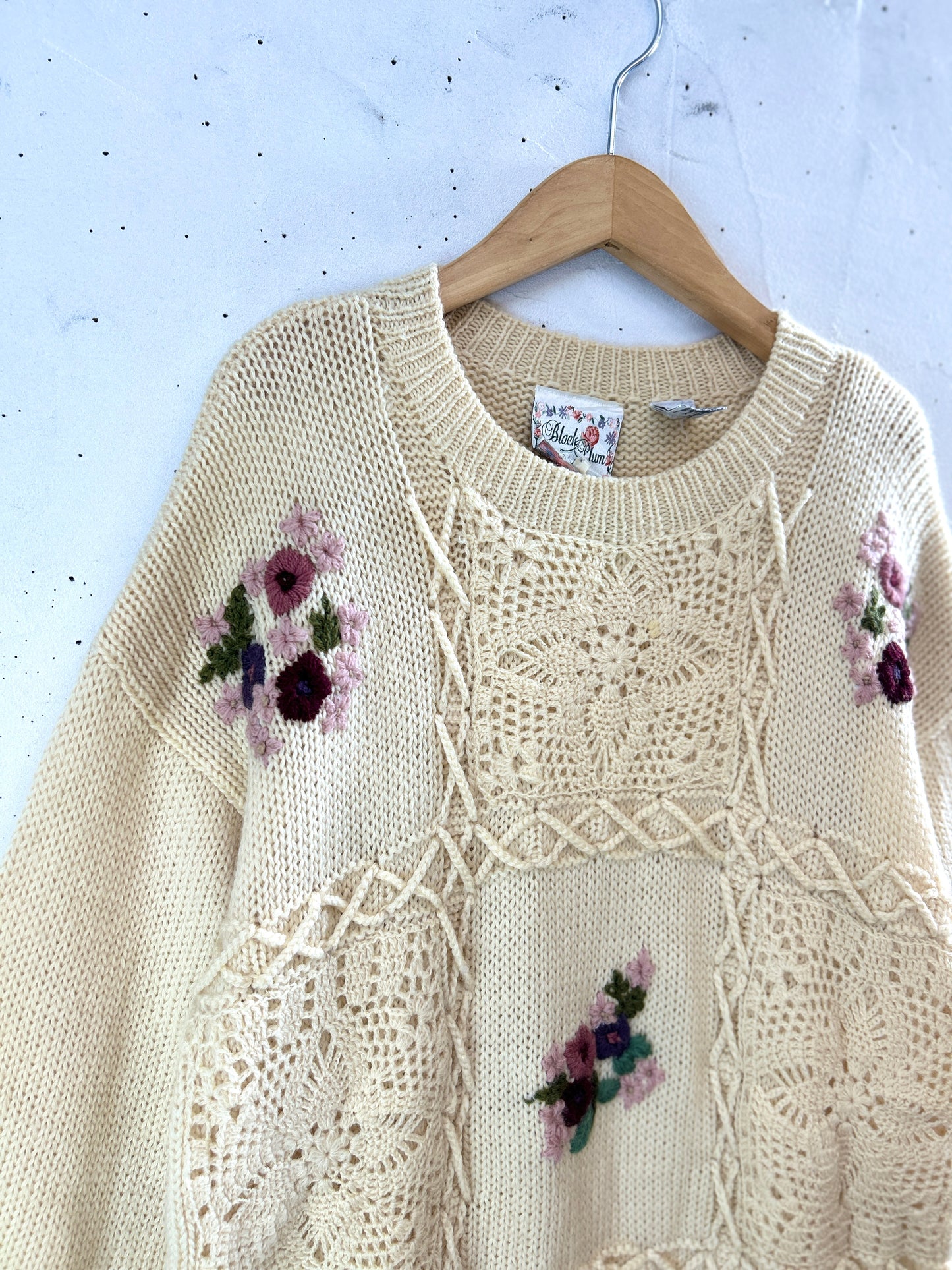 Vintage Knit Sweater [J30642]