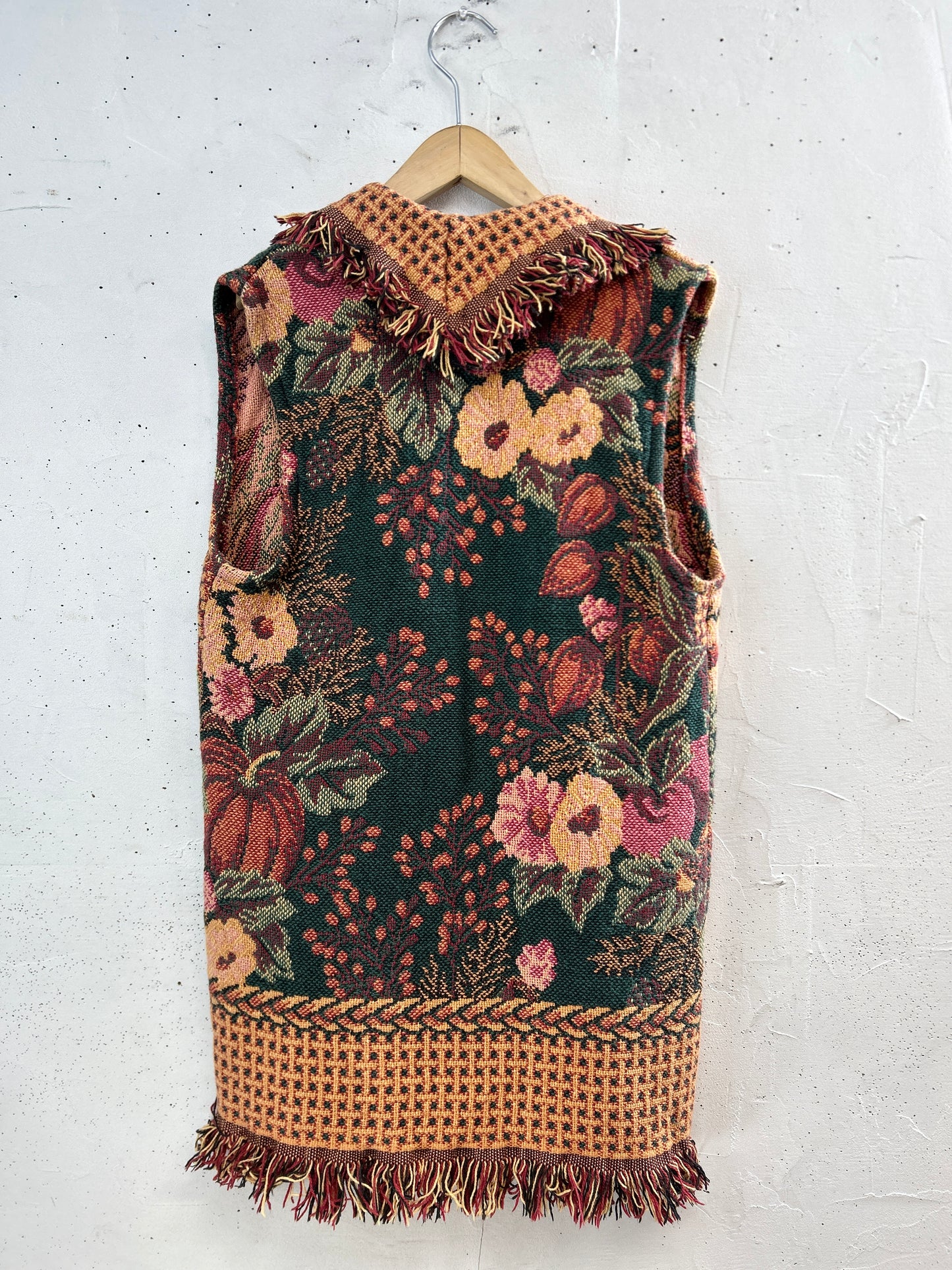 Vintage Rug Vest [A31328]