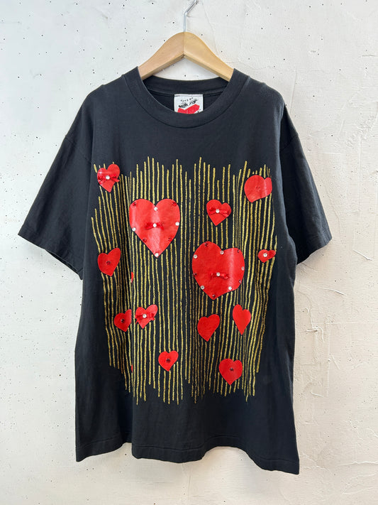 Vintage T SHIRT Heart [H30796]