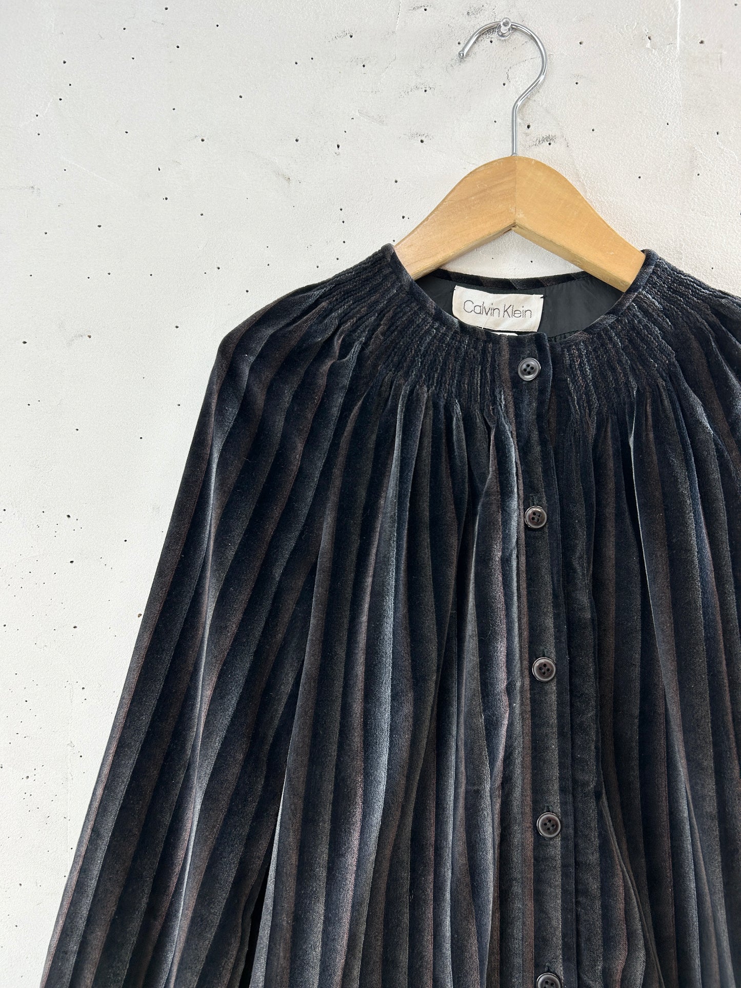 Vintage Velour Jacket 〜Calvin Klein〜 [J30444]