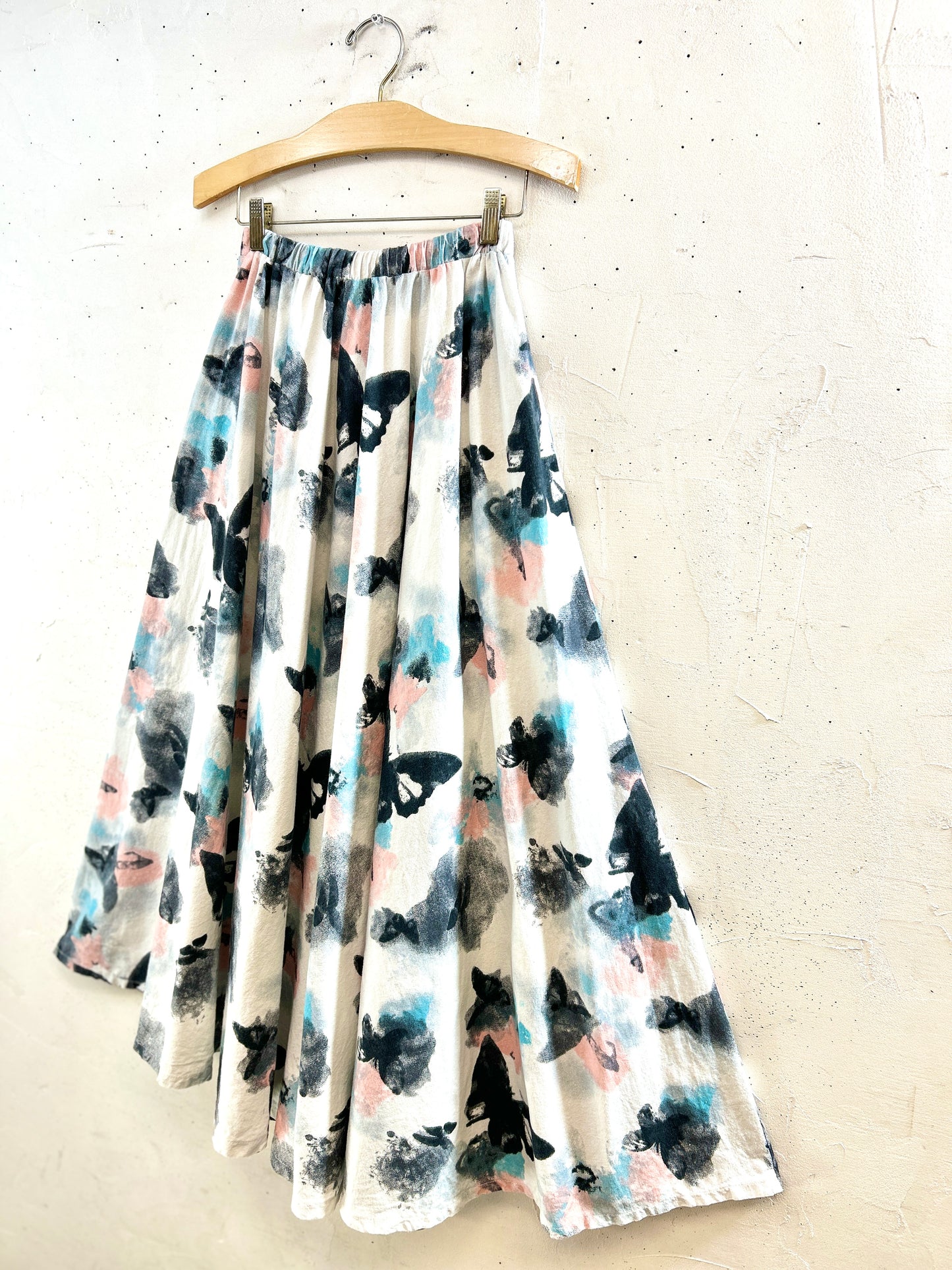 Vintage Hand-printed Skirt [K30792]