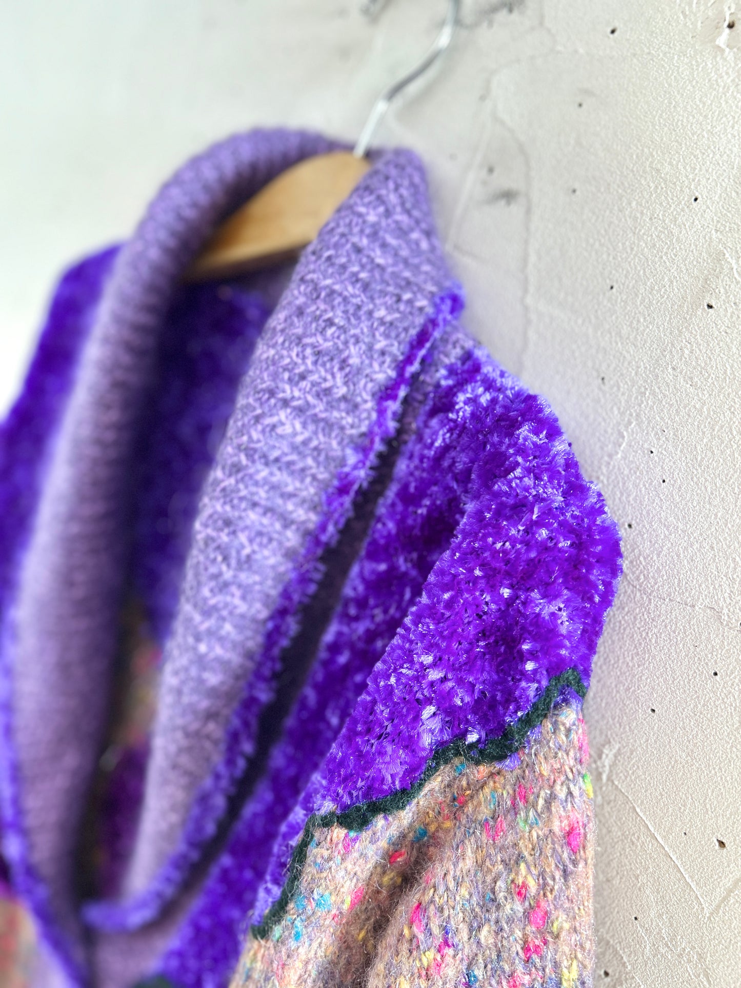 Vintage Mohair Knit Cardigan [L30971]