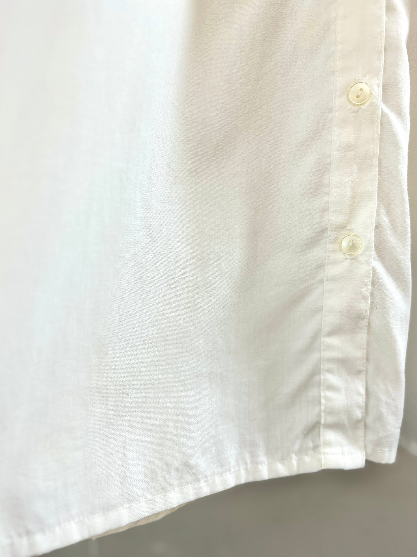 Vintage White Blouse [A31437]