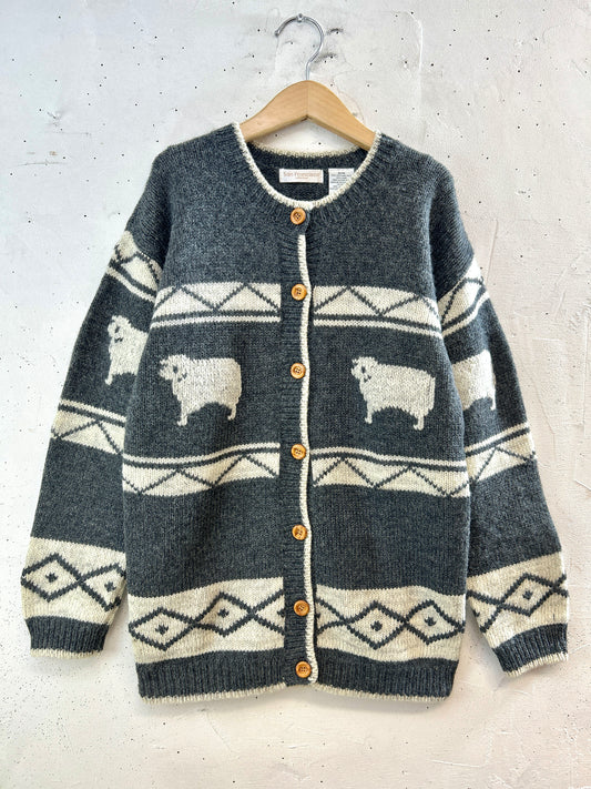 Vintage Knit Cardigan [K30802]