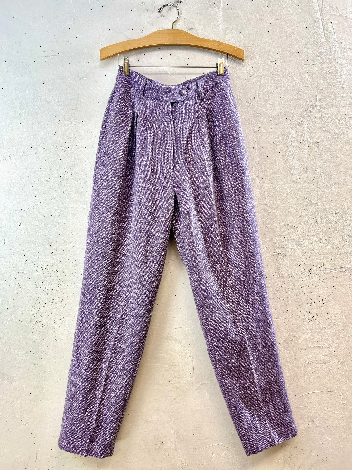Vintage Tuck Pants 〜TOGETHER〜 [K30915]