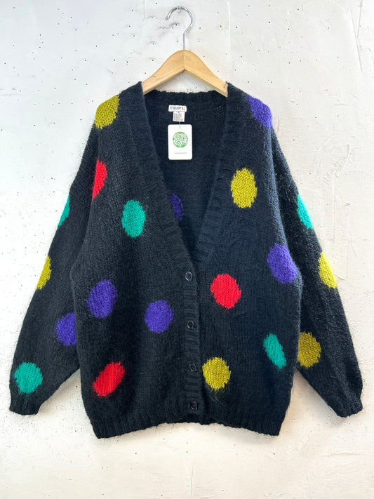 Vintage Mohair Knit Cardigan [L30965]