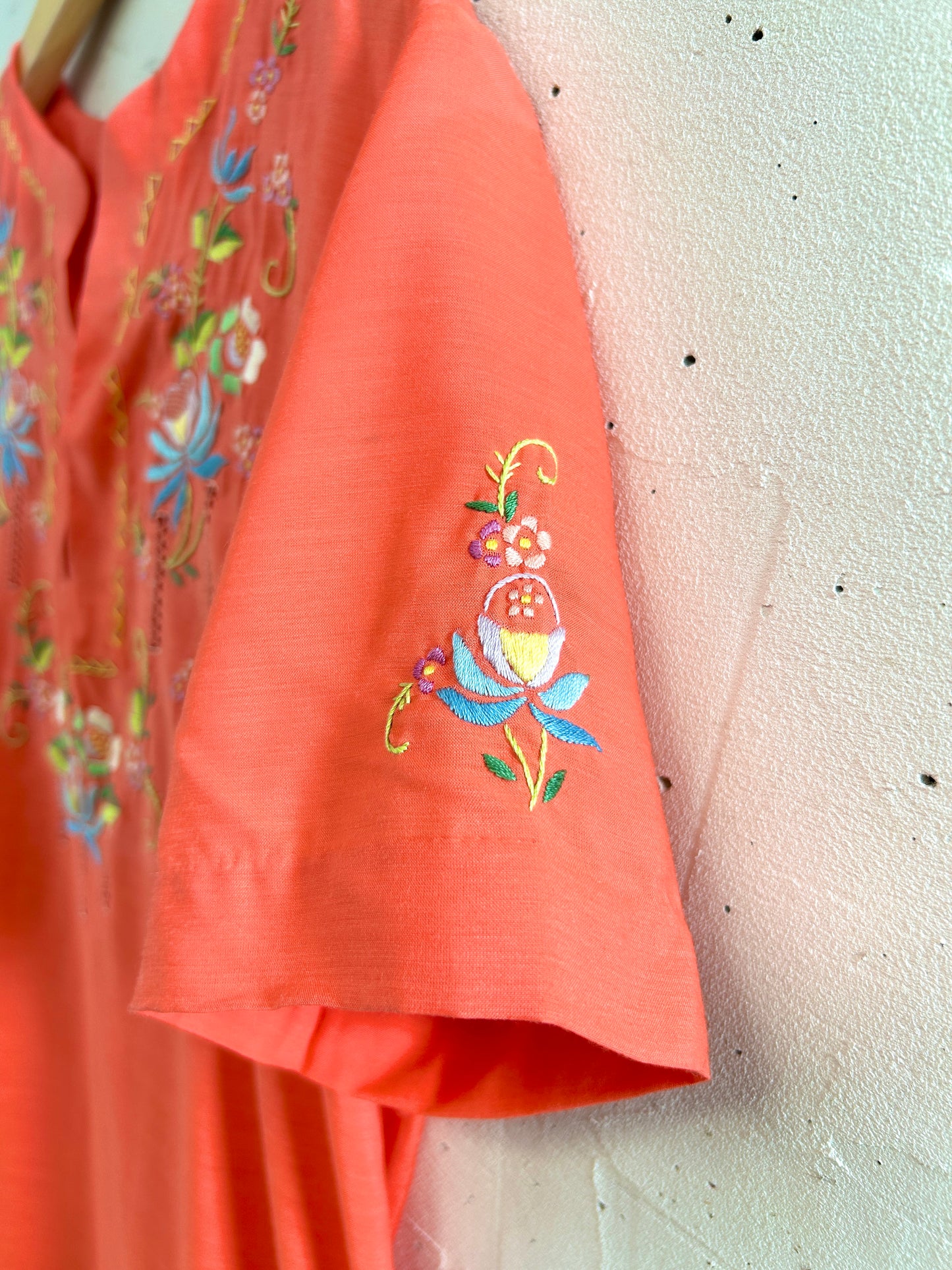 Vintage Embroidery Tunic [D32170]