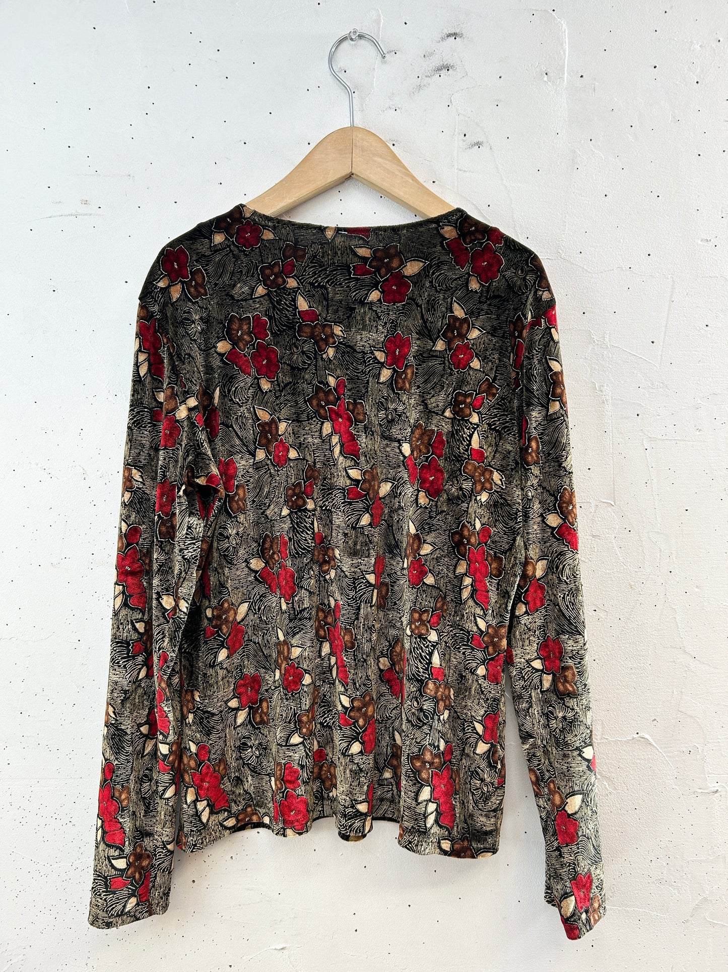 Vintage Velour Tops [J30502]