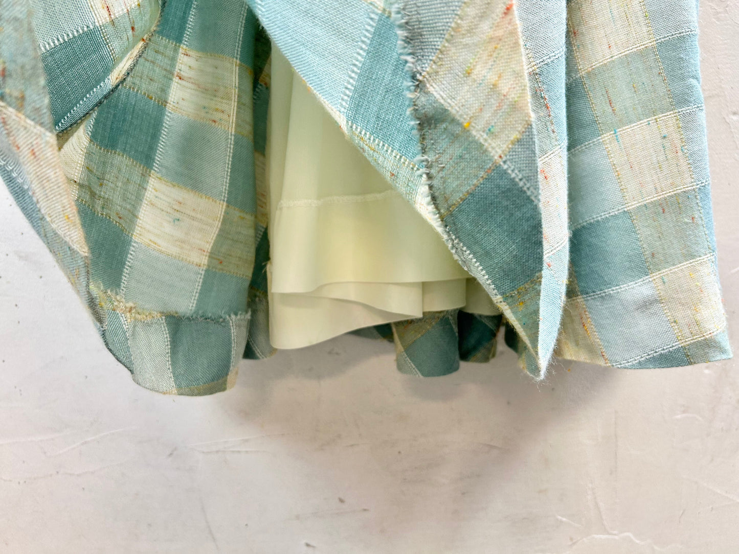 Vintage Plaid Dress 〜C&A〜 [G30723]