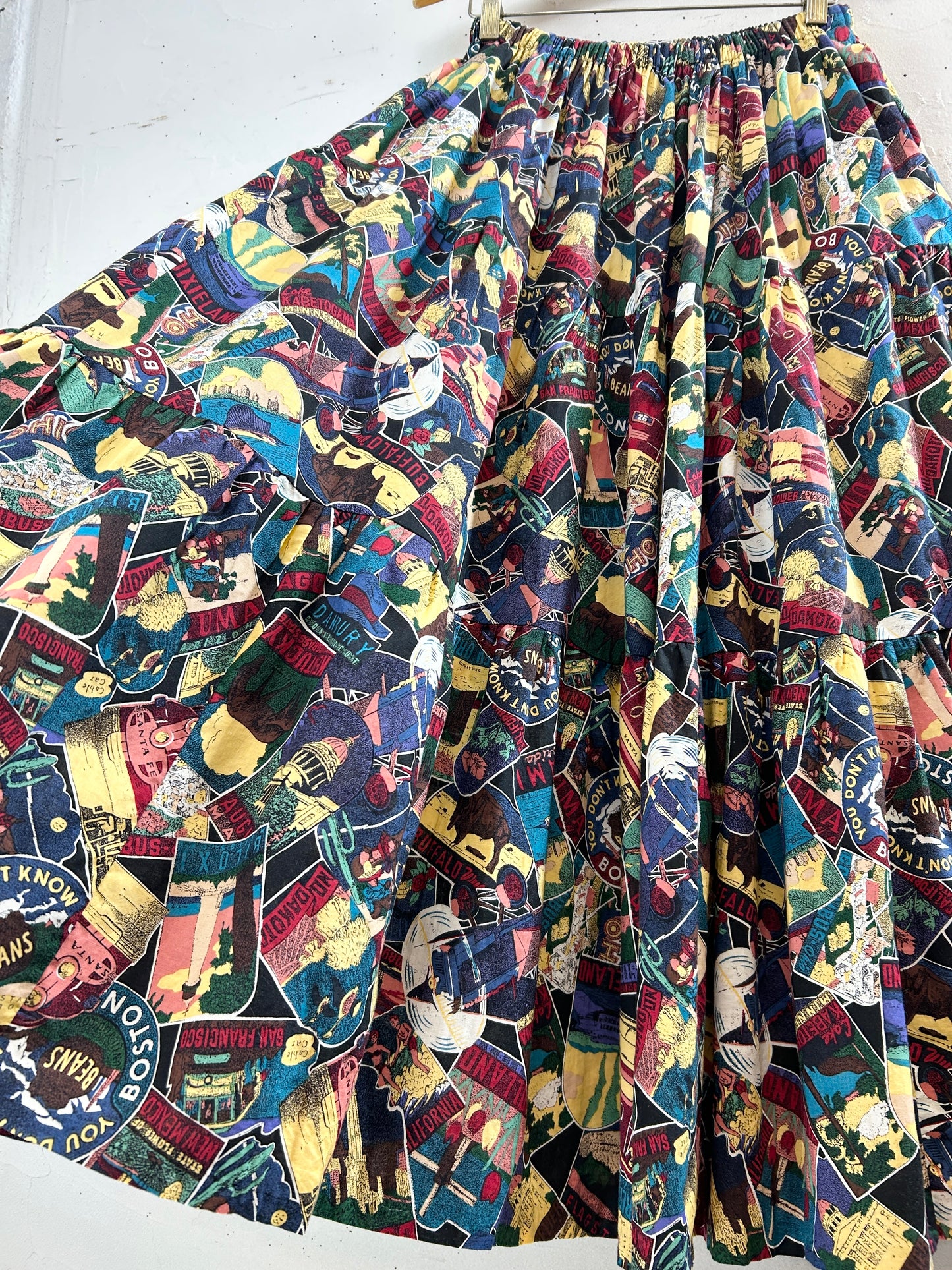 Vintage Tired Skirt [J30575]