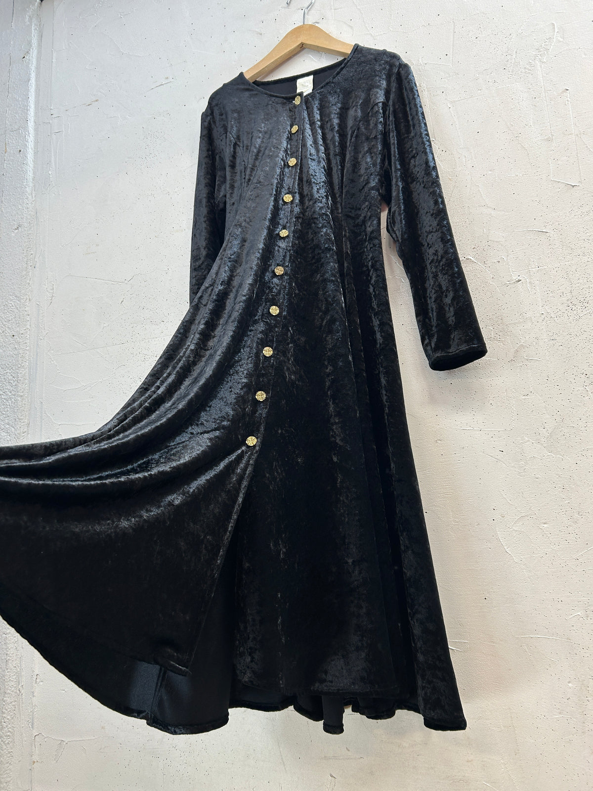 Vintage Velours Dress [J32453]