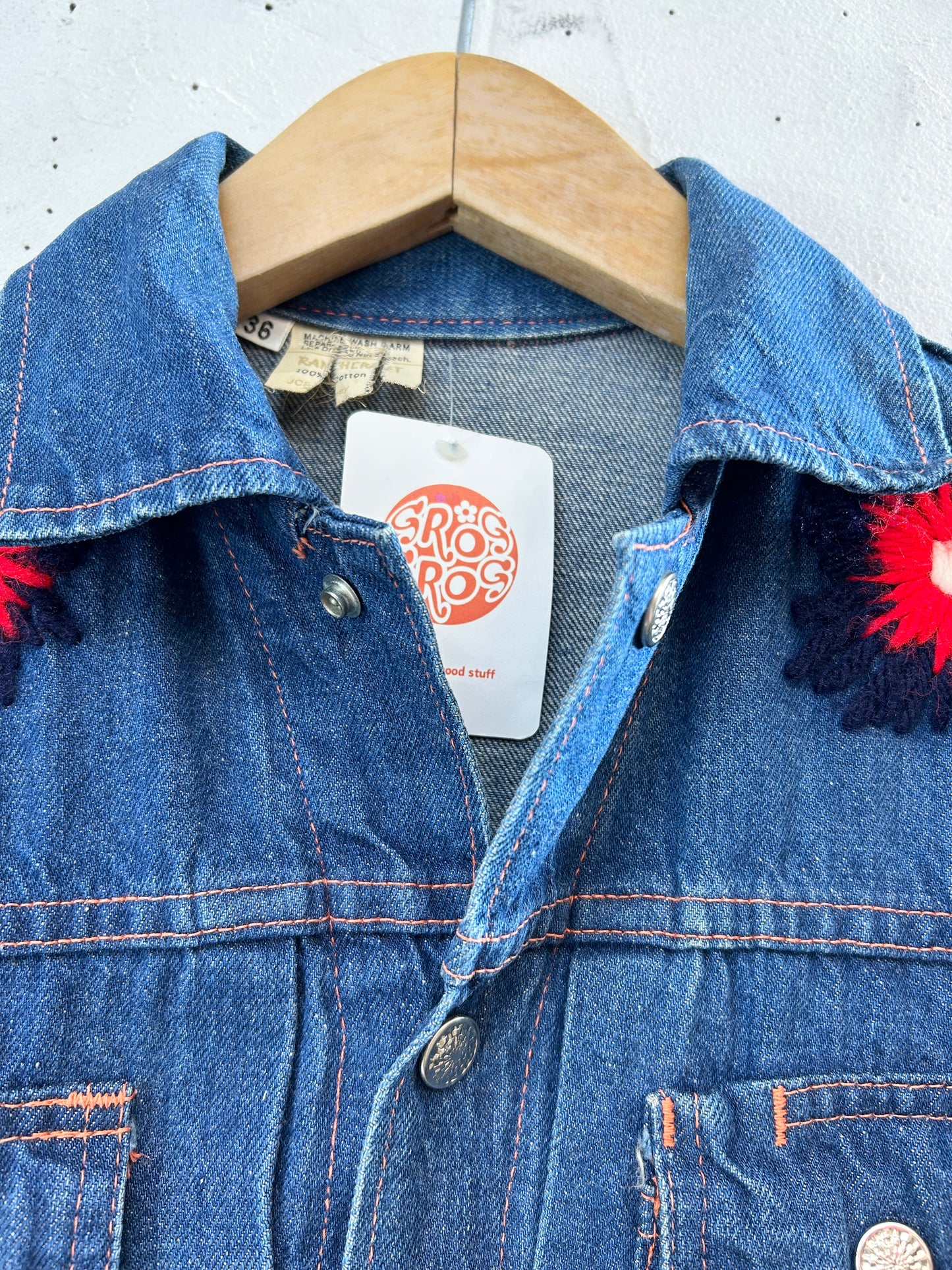 '70s Vintage Denim Jacket 〜RANCHCRAFT〜 [J30429]
