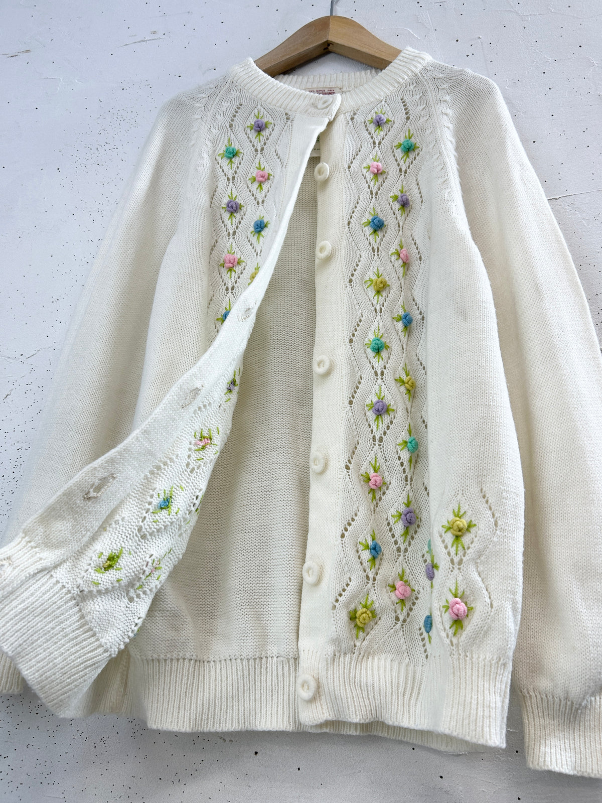 Vintage Knit Cardigan [I33880]