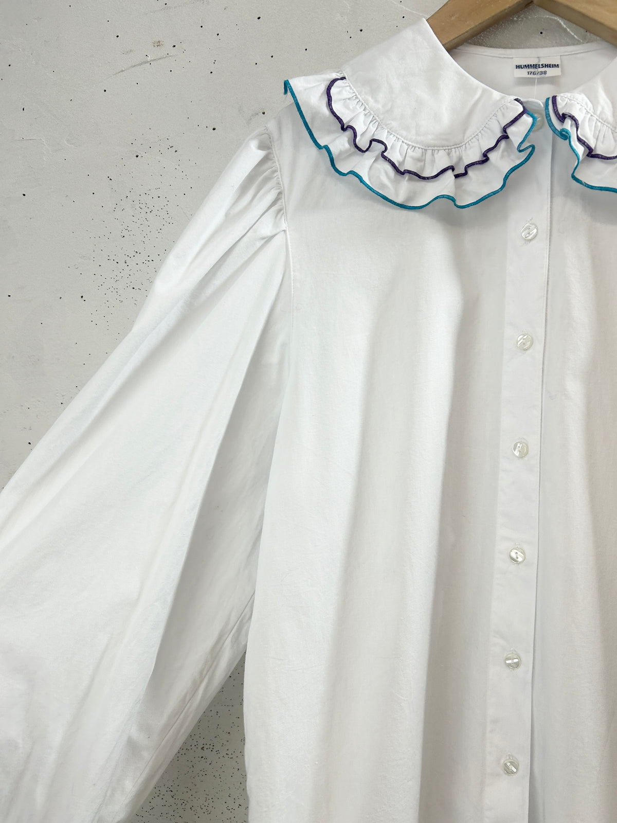 Vintage White Blouse [I33985]