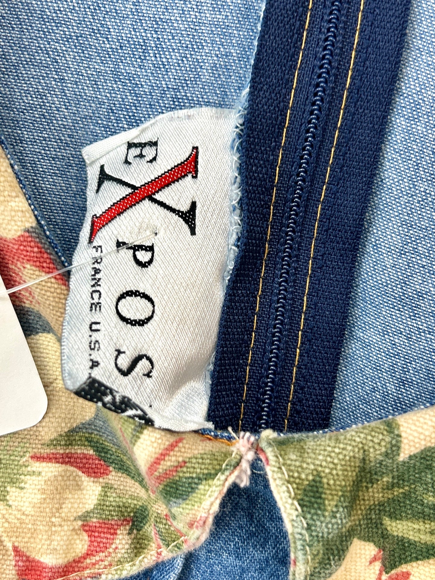 Vintage Denim Dress MADE IN USA [J30531]