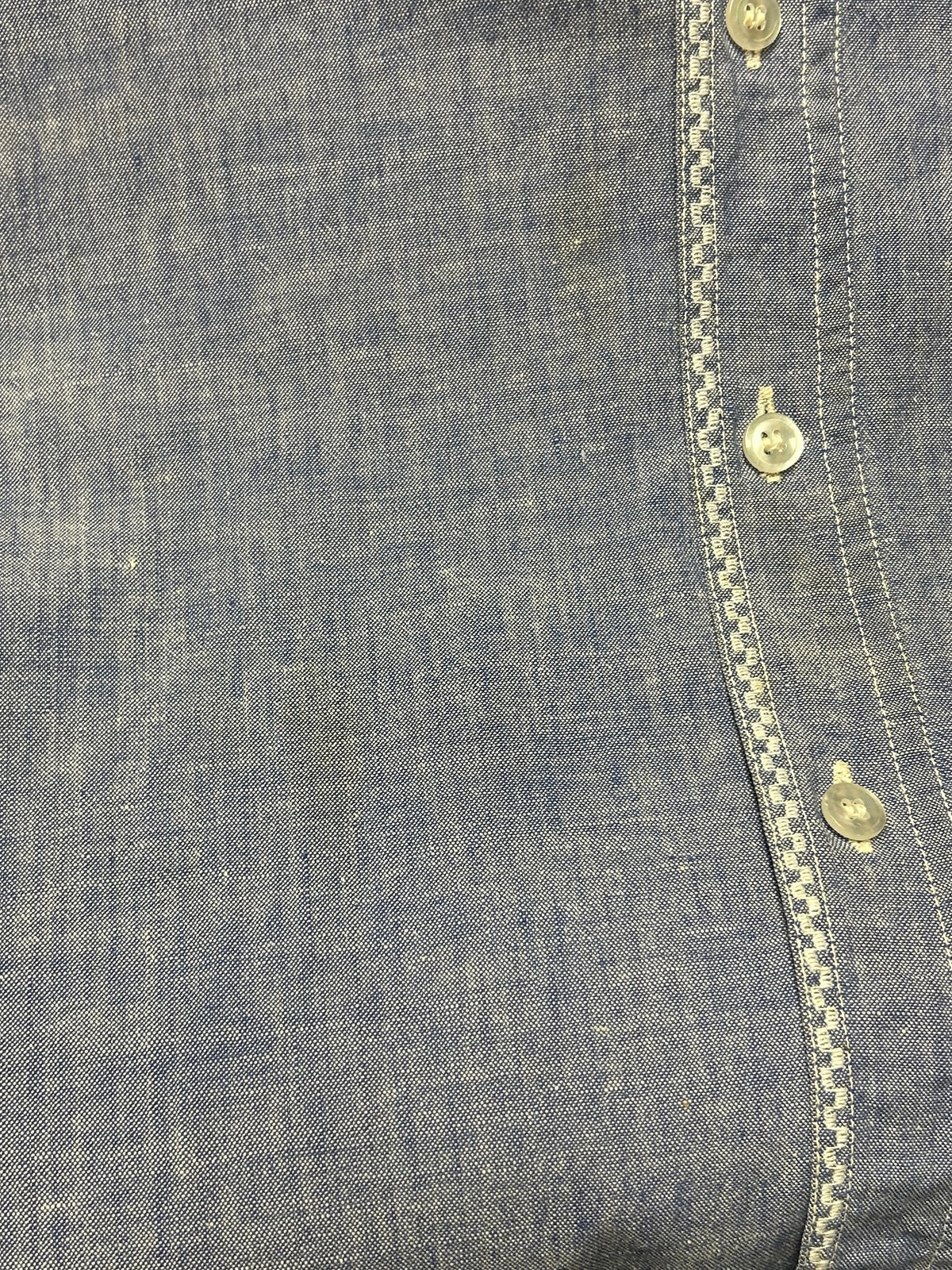 '70sVintage Chambray Shirt[I33801]