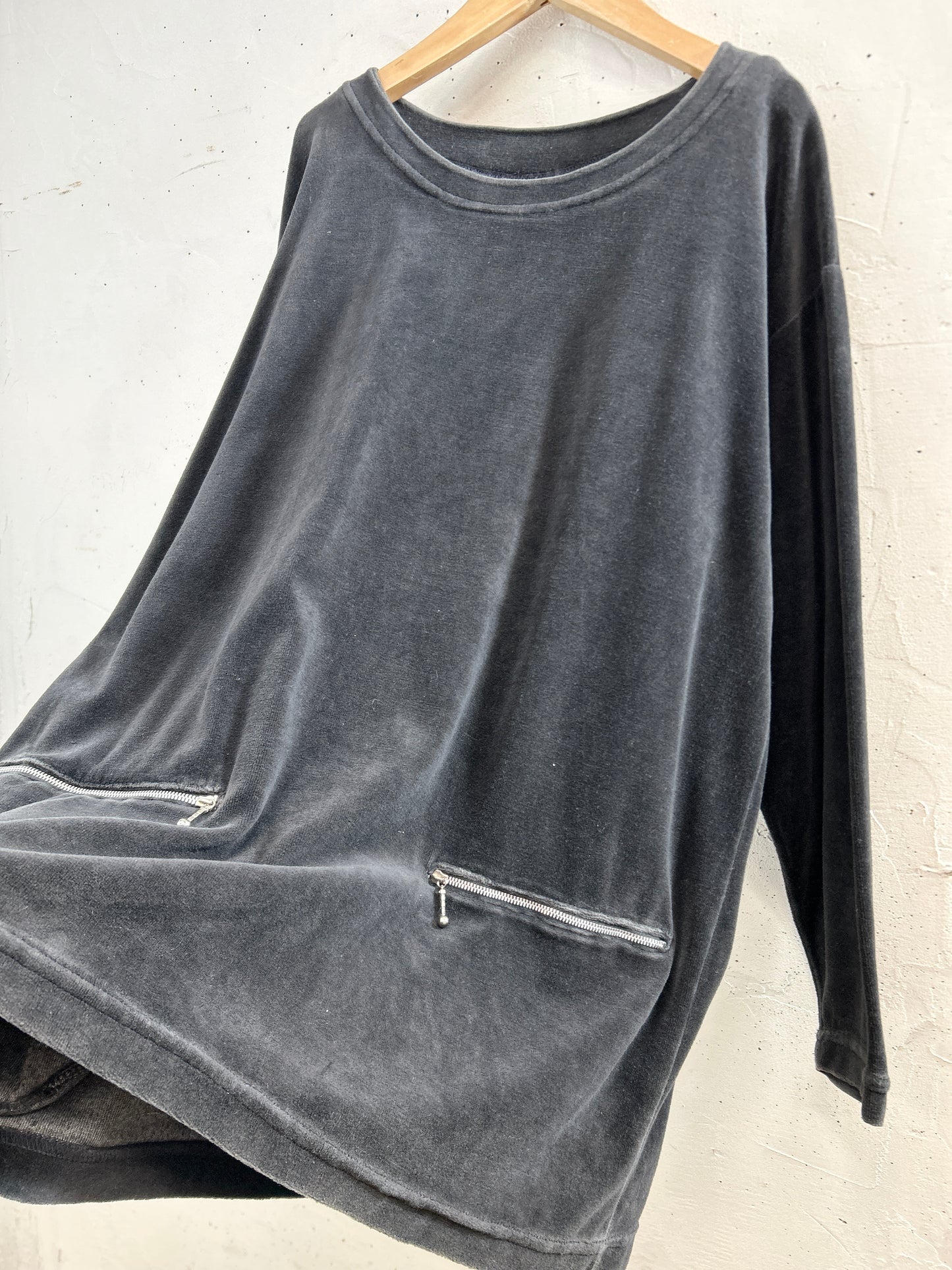 Vintage Velour Tops [L31096]