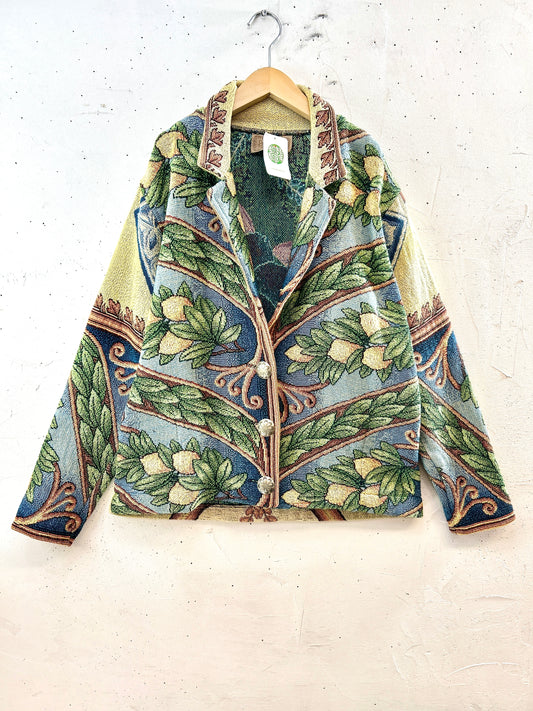 Vintage Rug Jacket 〜Painted Pony〜MADE IN USA [J30489]