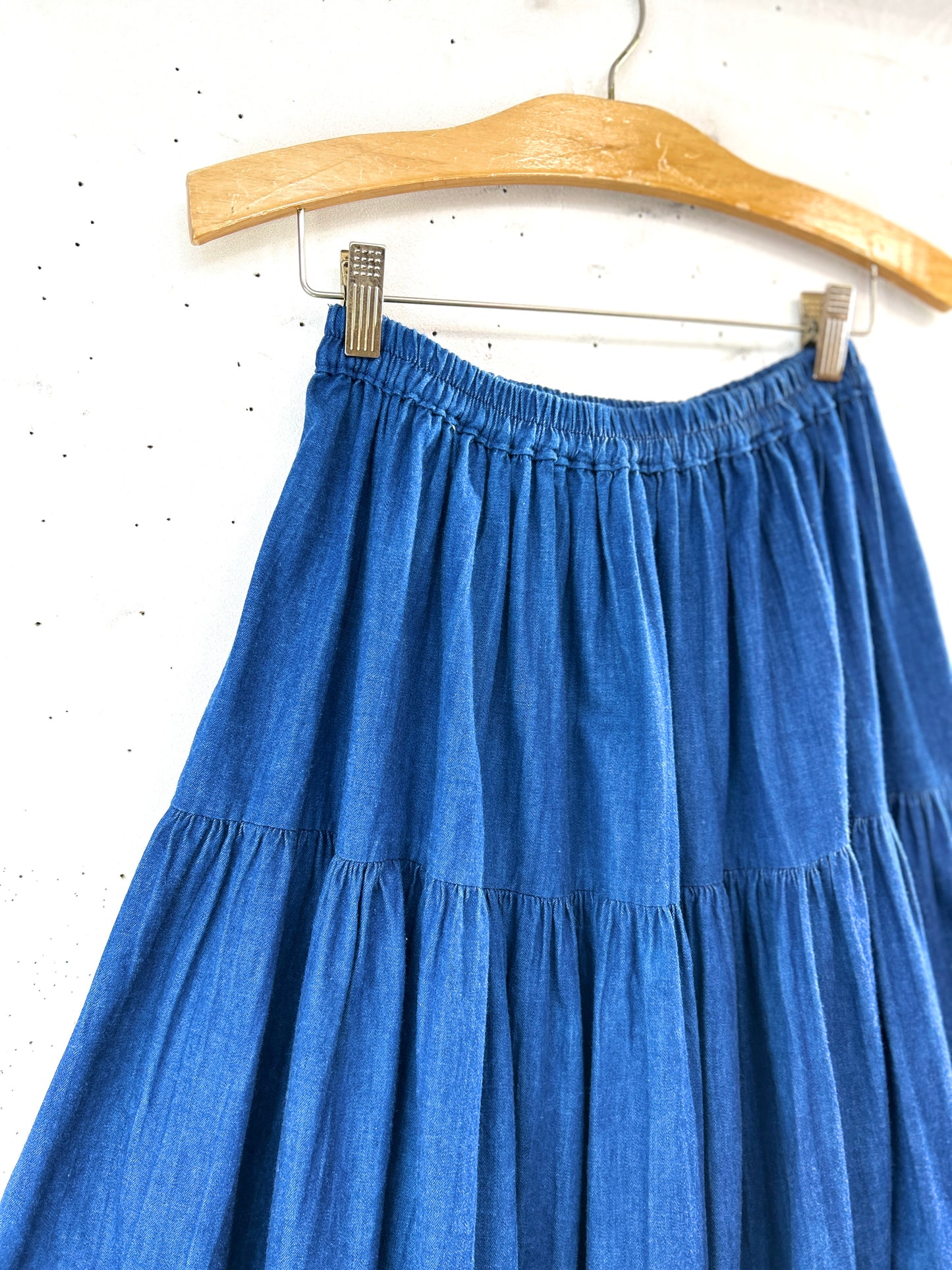 Vintage Denim Skirt MADE IN USA [B31542]