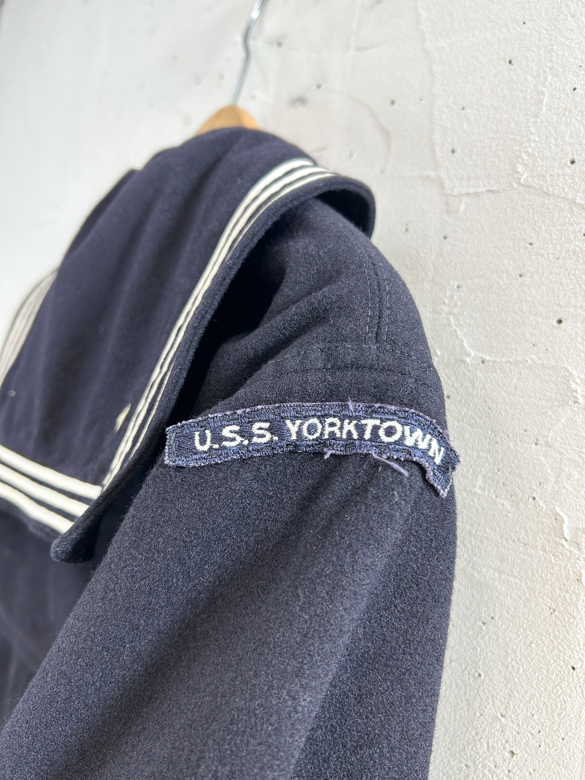 '50s〜'60s Vintage U.S.NAVY Sailor Shirt [I34016]