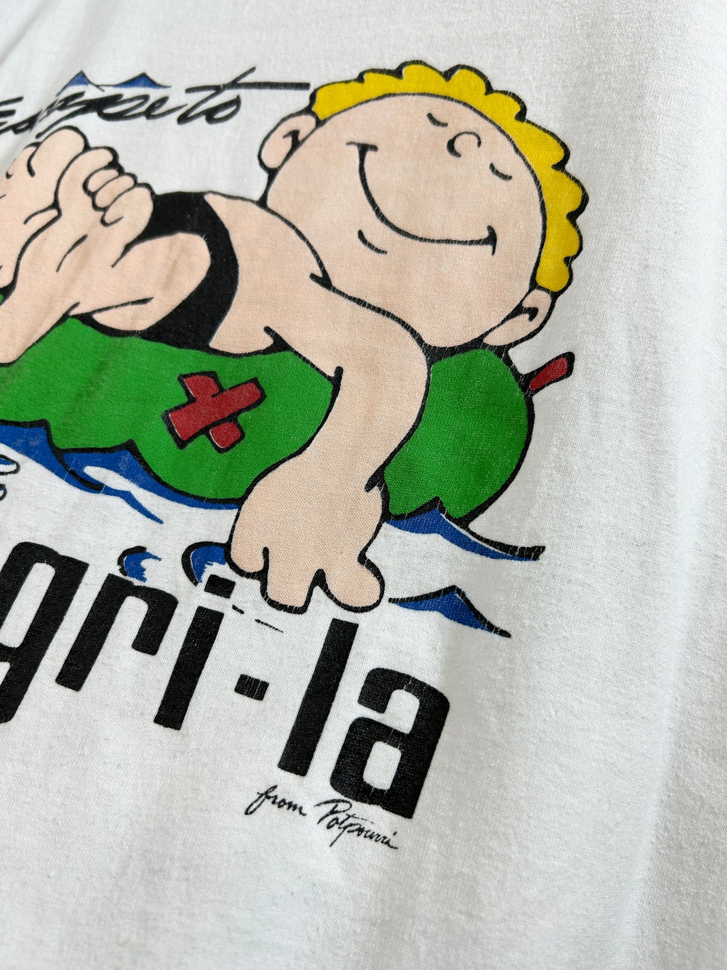 Vintage T SHIRT Shangri La  [H30794]