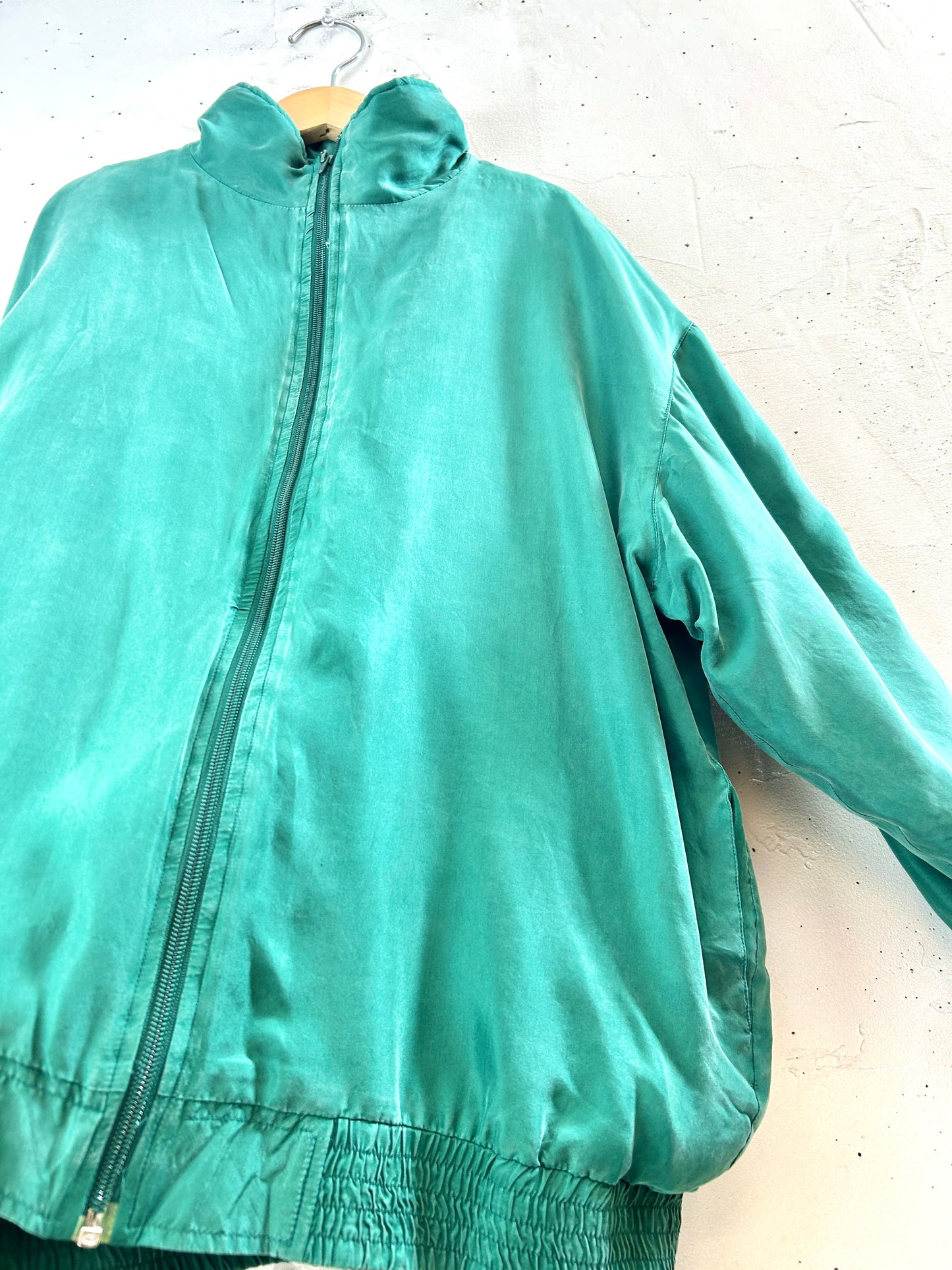Vintage Silk Blouson [I30254］