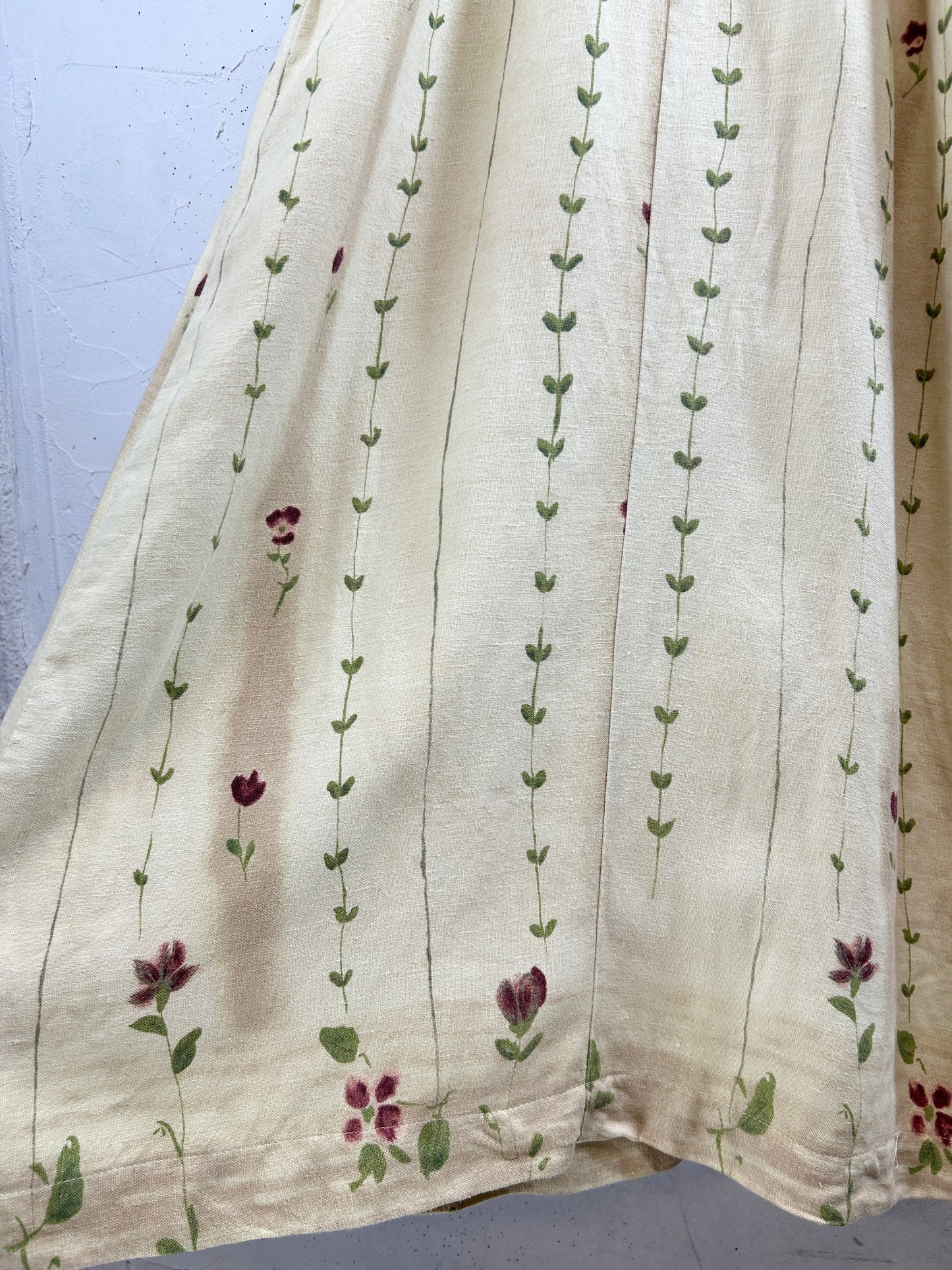 Vintage Linen Dress [C31769]