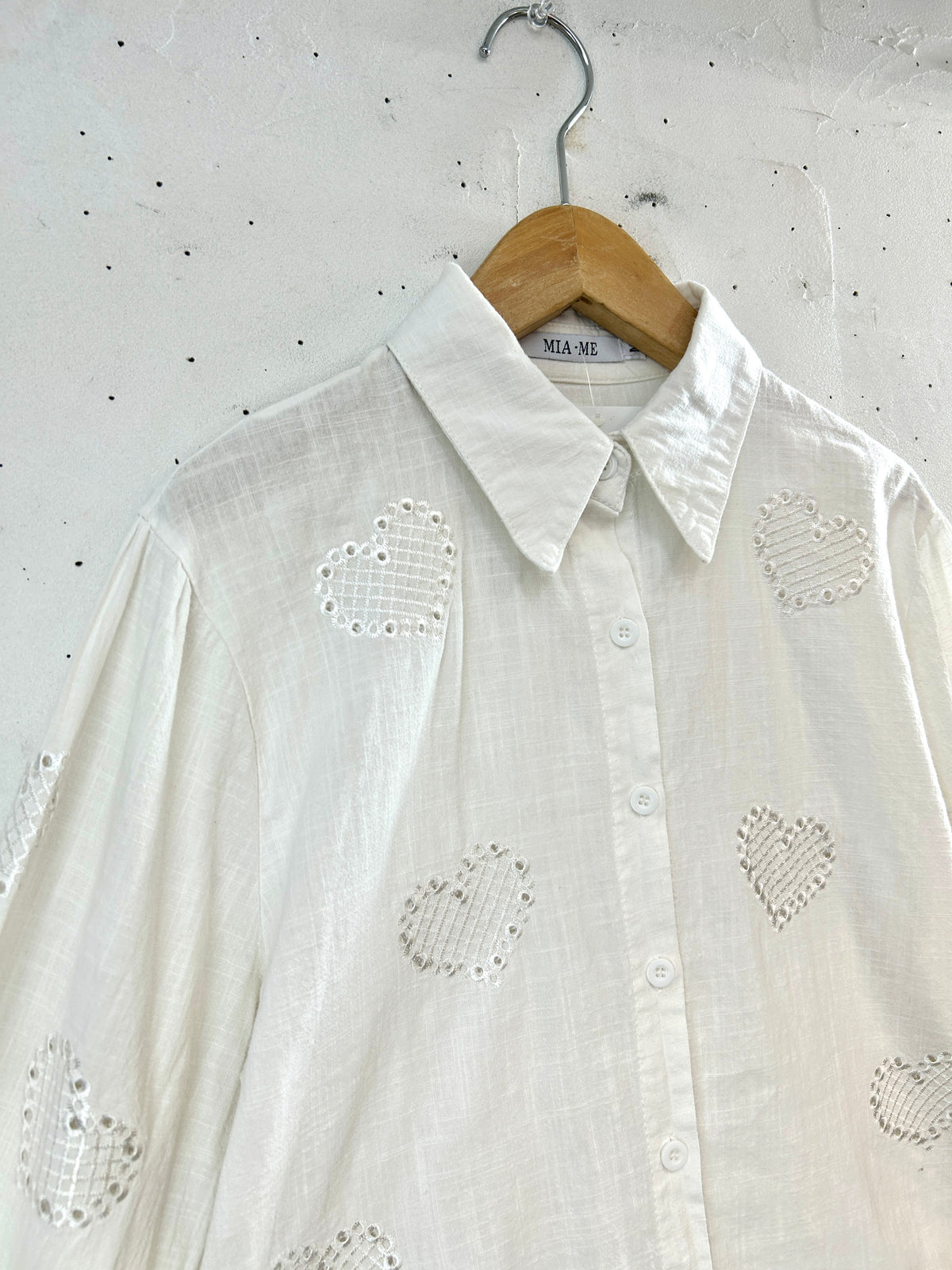 Vintage White Blouse  [H33535]