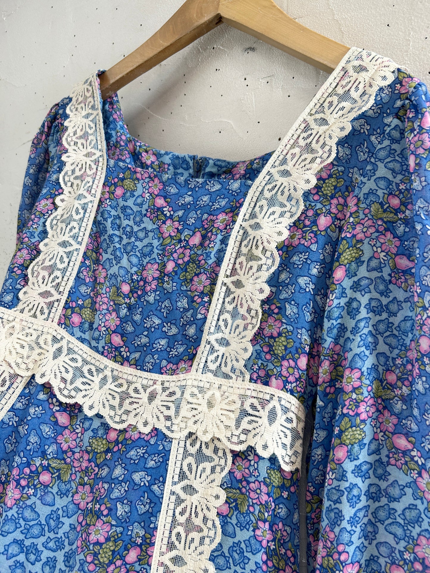 '70s Vintage Dress Berry Berry Berry [G33179]