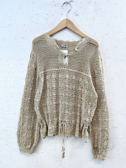 Vintage Crochet Tops [K30748]