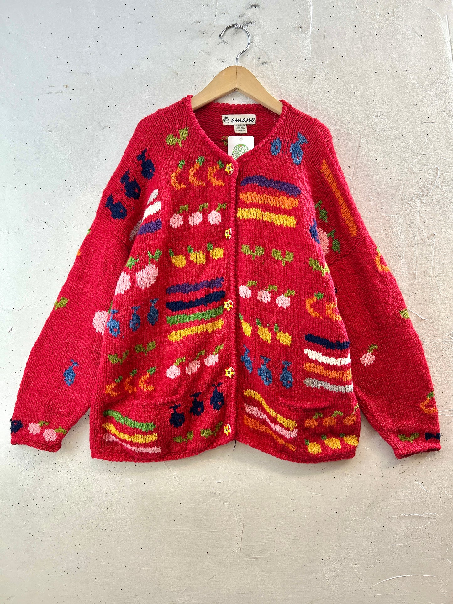 Vintage Knit Cardigan 〜amano〜 [K30910]