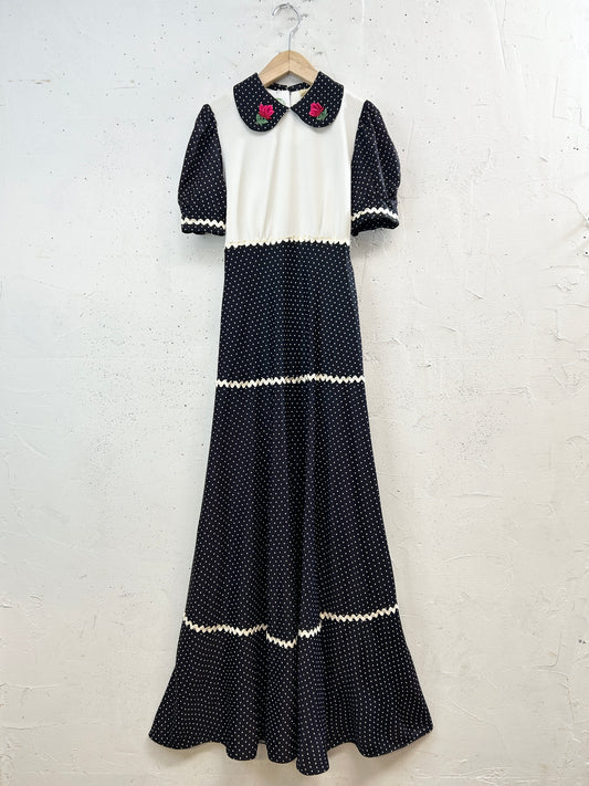 '70s Vintage Dress [G33065]