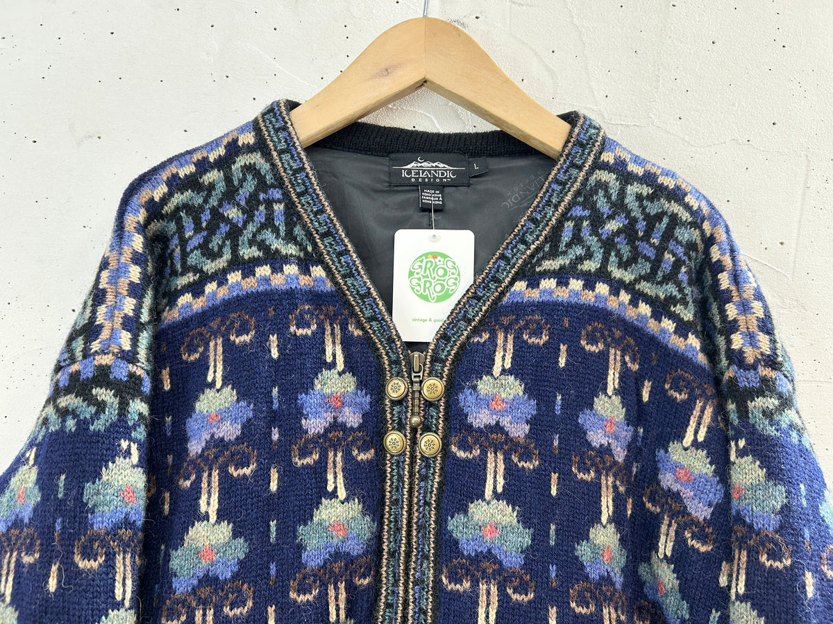 Vintage Knit Cardigan [J34307]