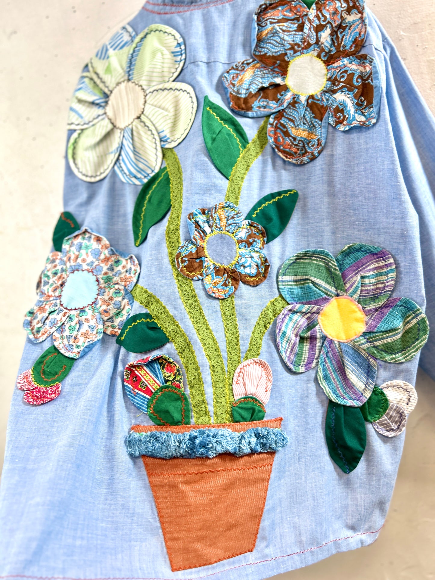 '70sVintage Chambray Shirt [H30982]
