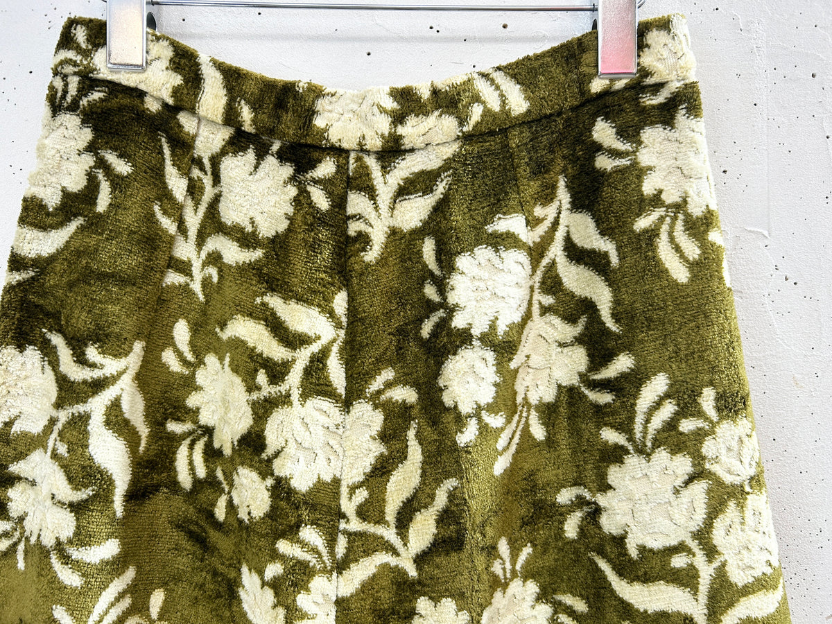 '60s Vintage Carpet Skirt  [J34205]