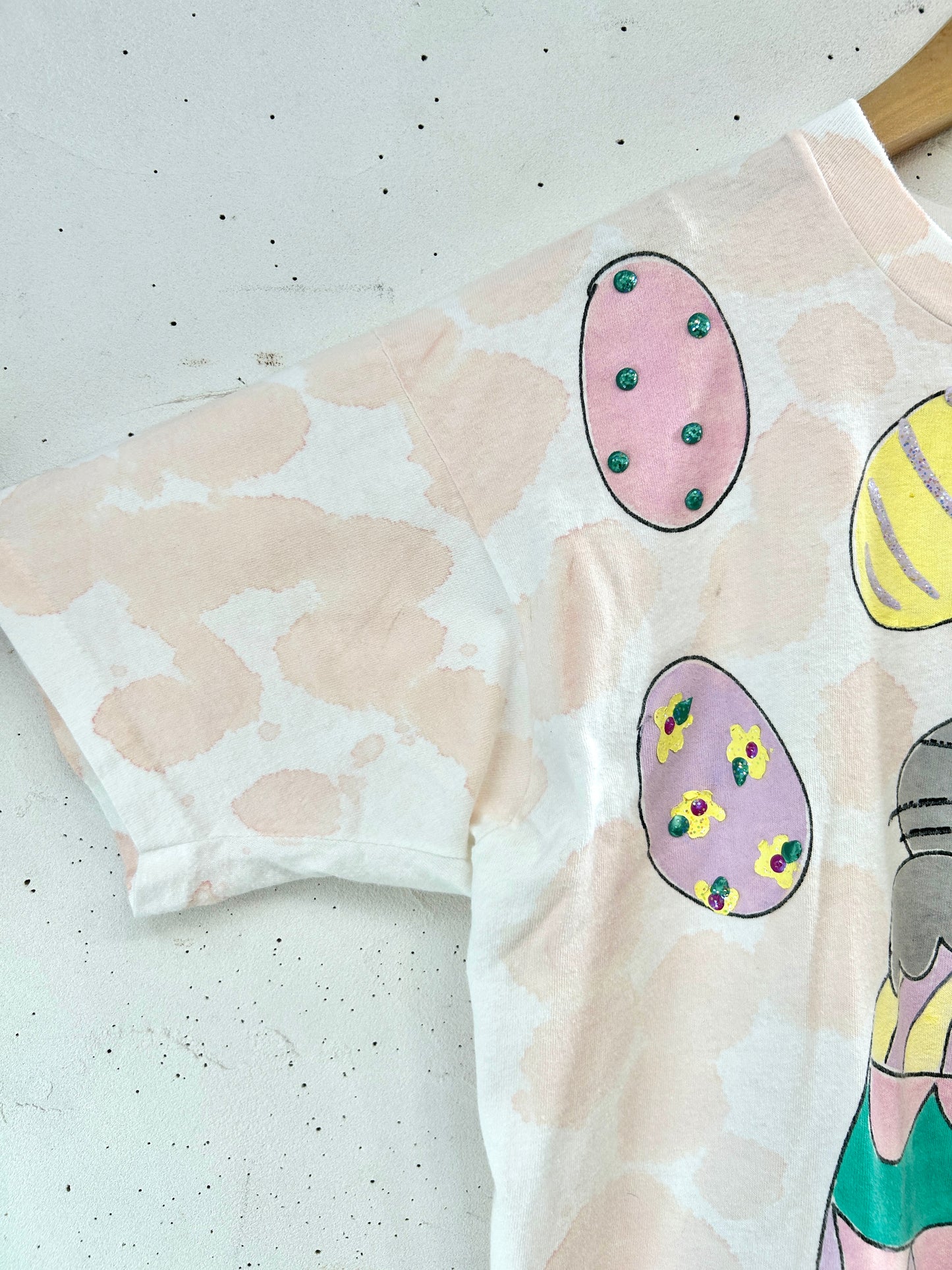 Vintage Hand Painted T-Shirt 〜FRUIT OF THE LOOM 〜 MADE IN USA [E32440]