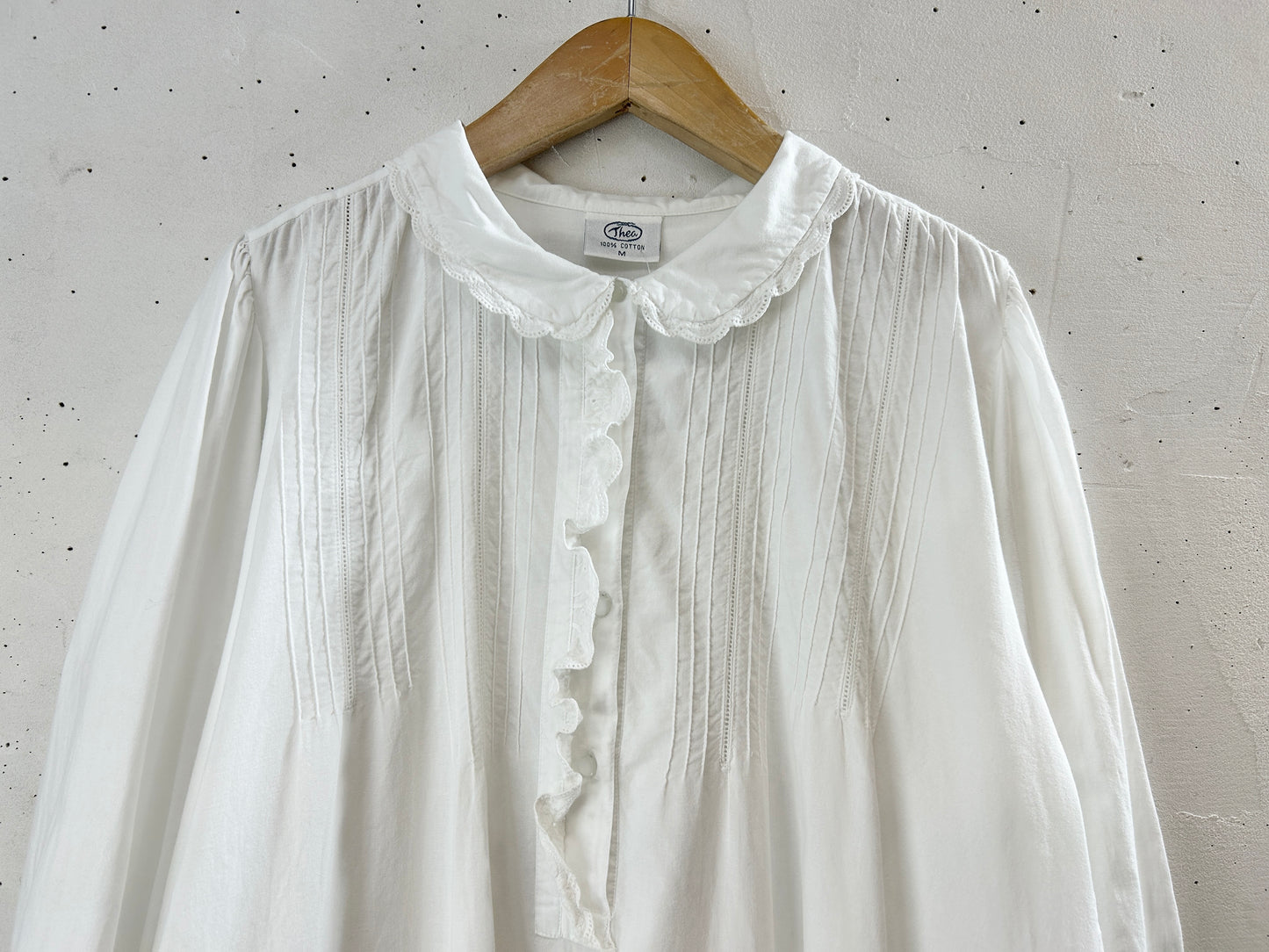 Vintage White Dress [H30832]