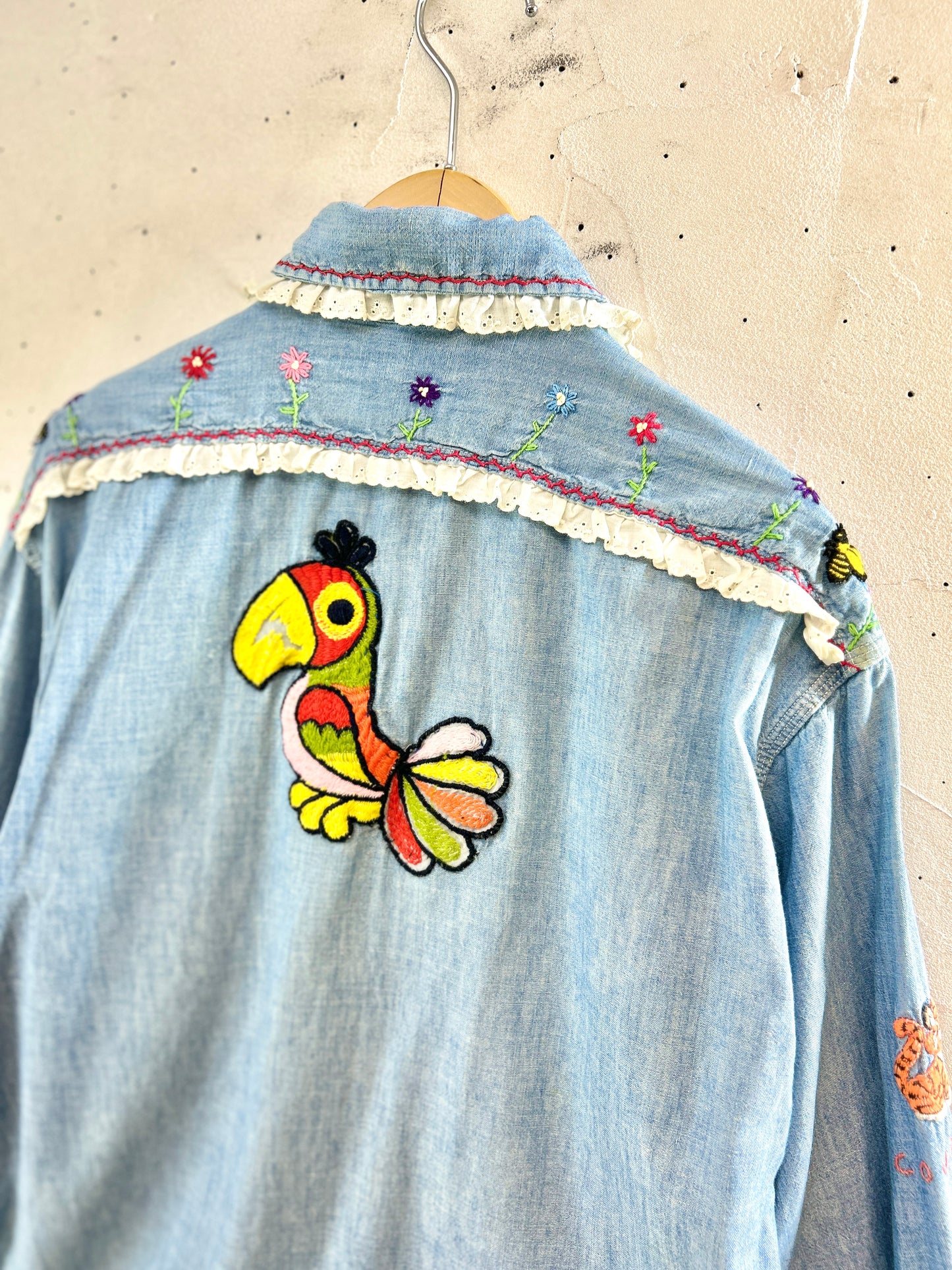 Vintage Chambray Shirt 〜Sears〜 [K30800]