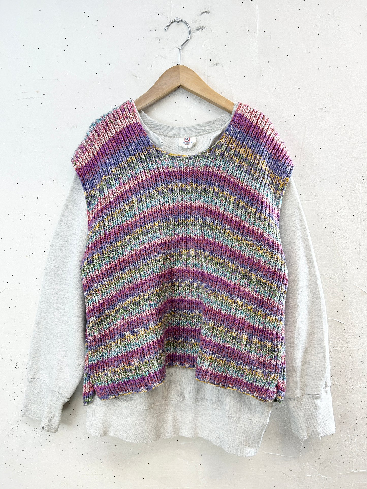 Vintage Knit Vest [J30602]