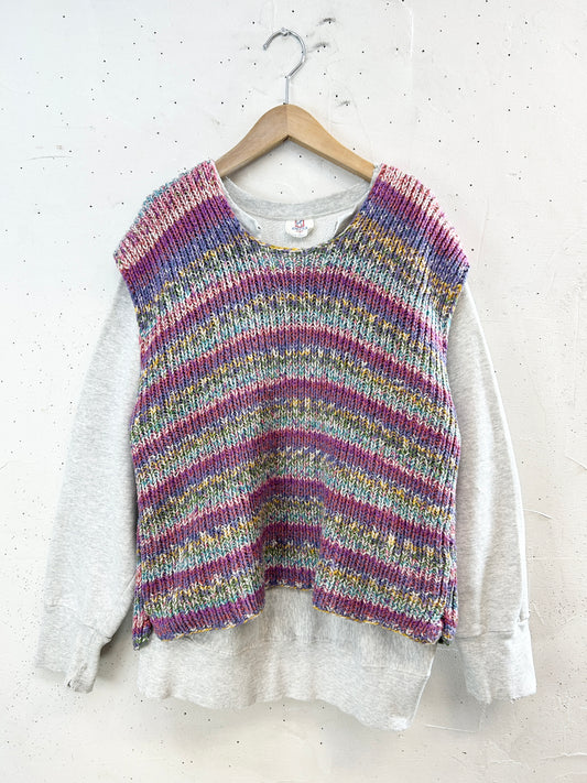 Vintage Knit Vest [J30602]