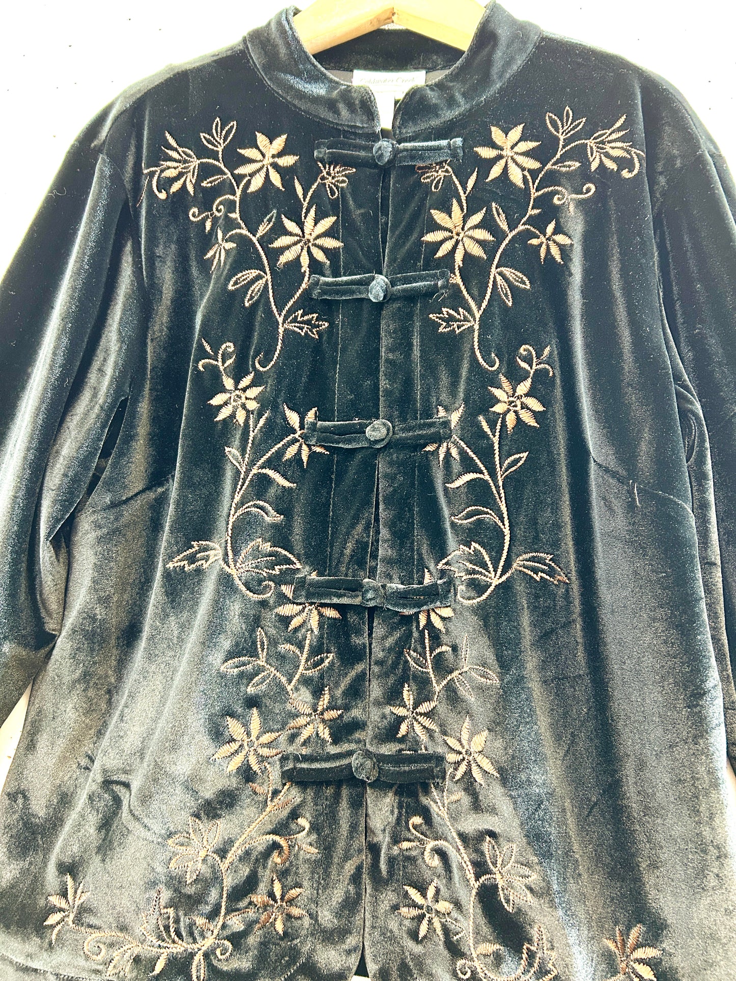 Vintage Velours China Jacket [K30689]