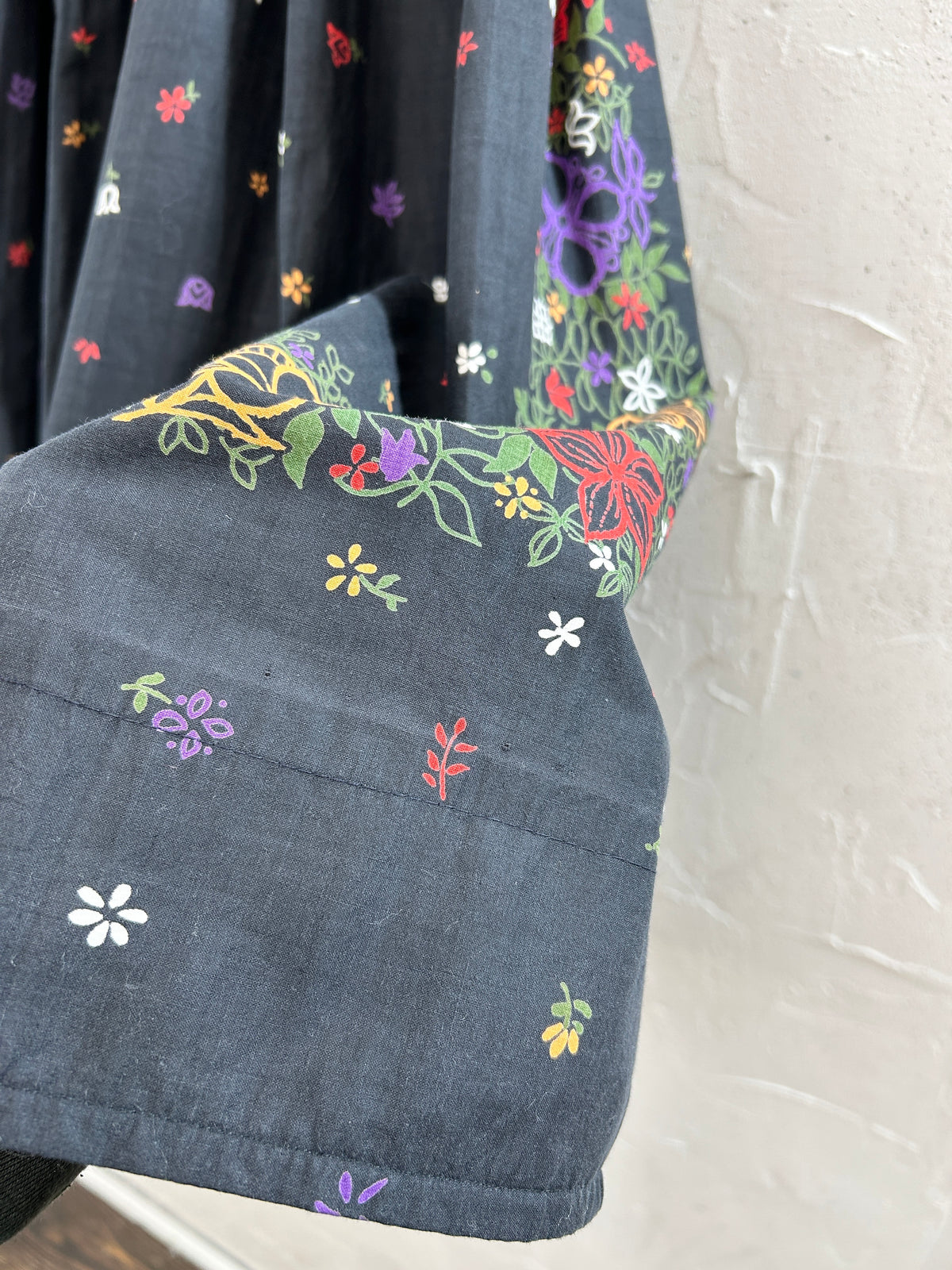 '50s Vintage End Pattern Skirt [J34111]