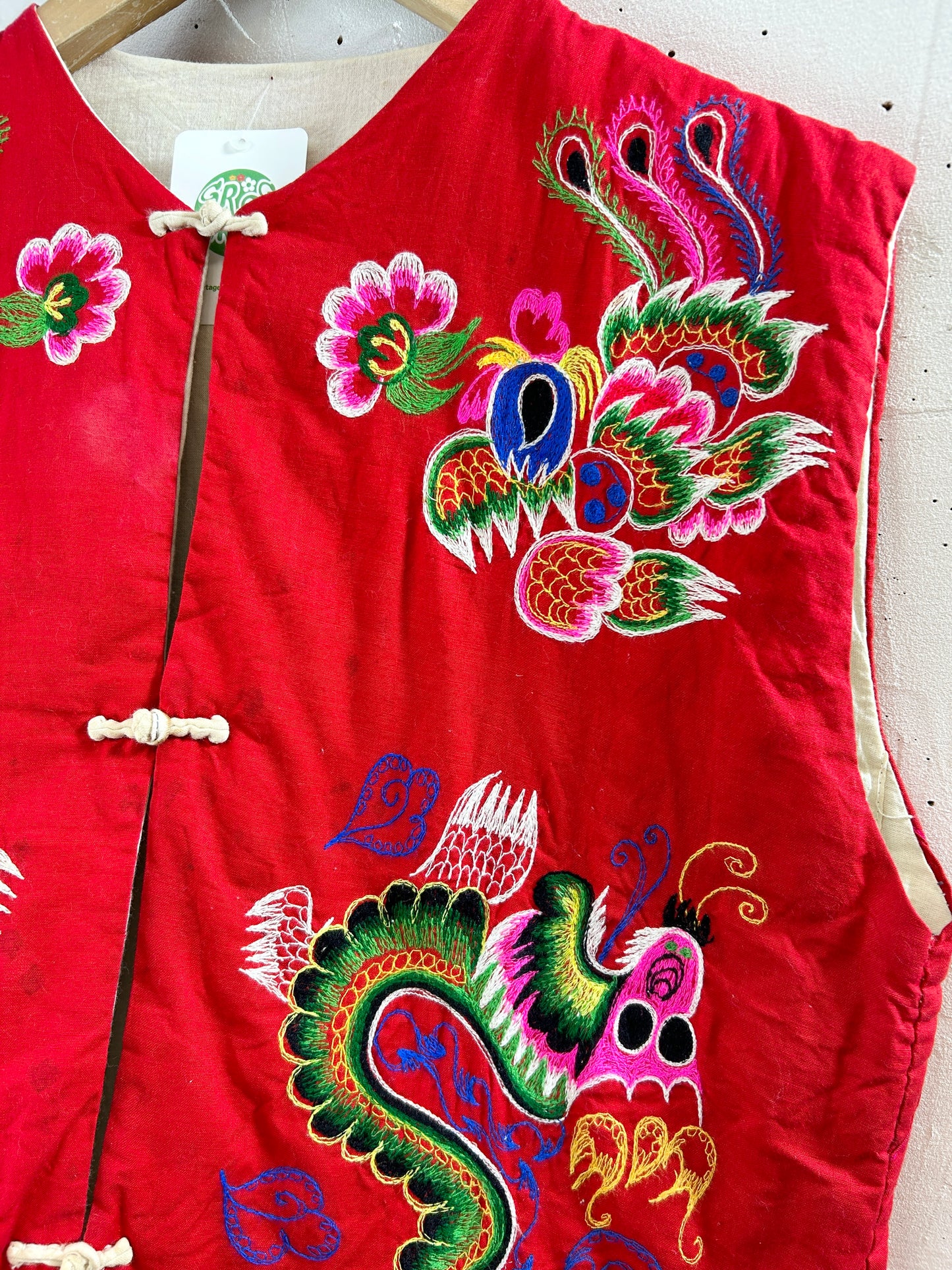 Vintage China Vest [I30169]