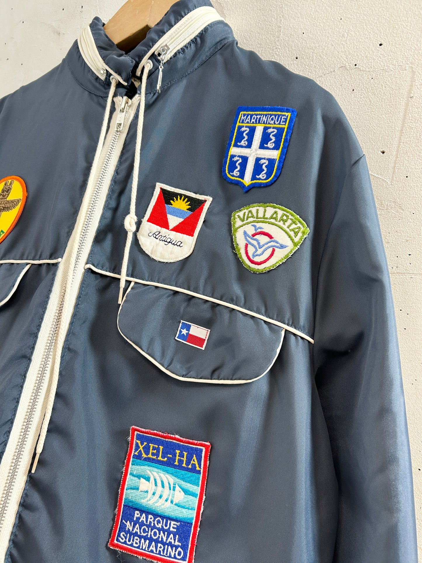 Vintage Patch Jacket 〜Campus〜 [J30417]