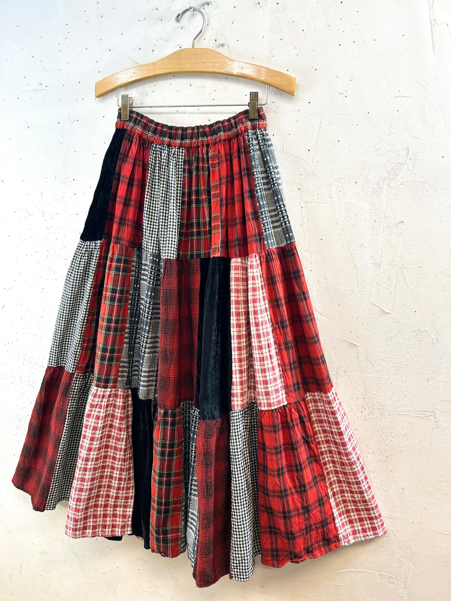 Vintage Tiered Skirt [K30729]