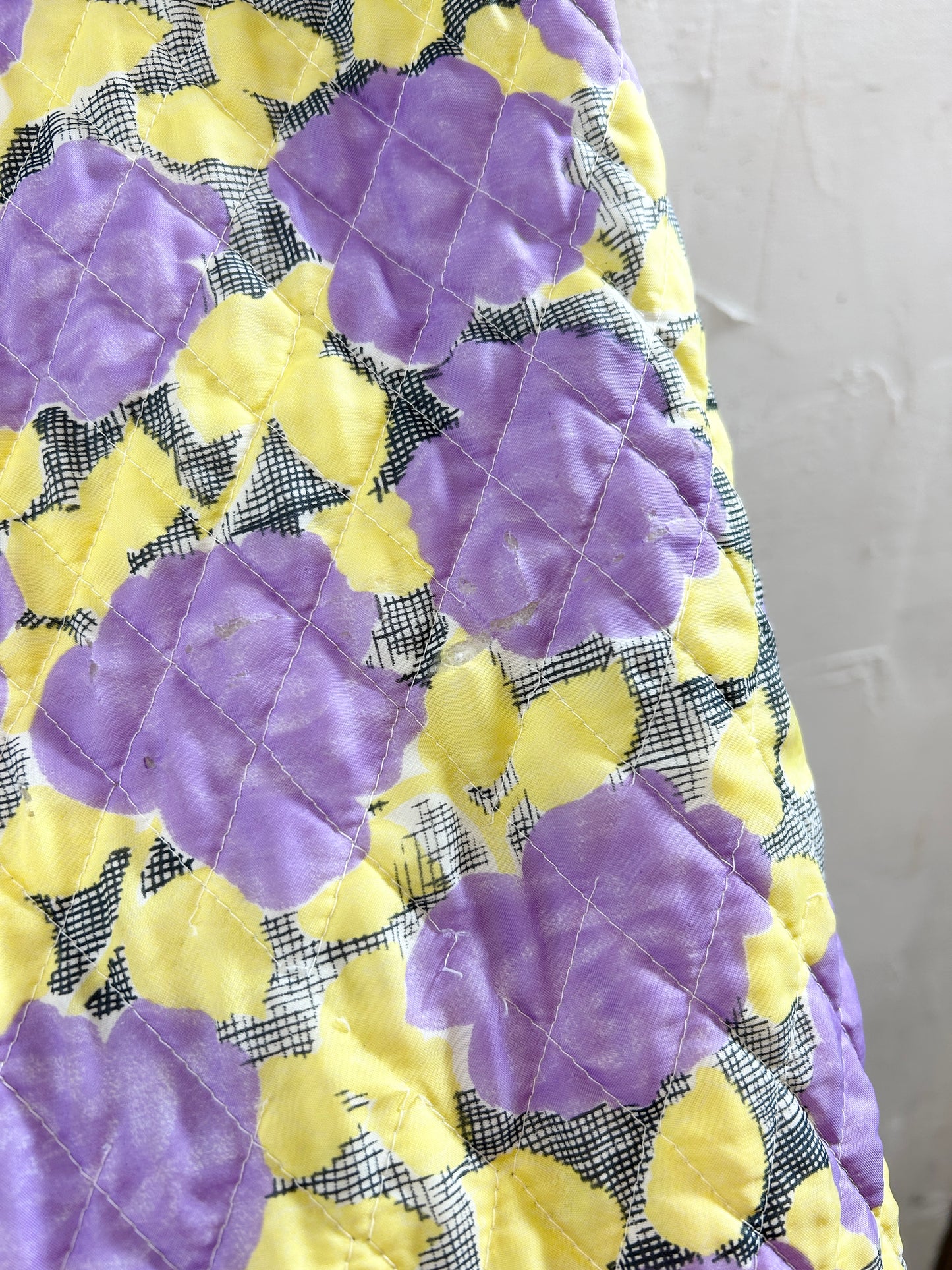 ’60s Vintage Quilting Gown [I30304]