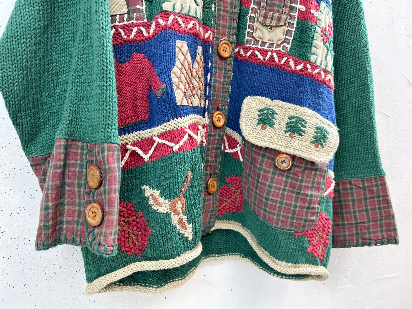 Vintage Cotton Knit Cardigan [C31781]