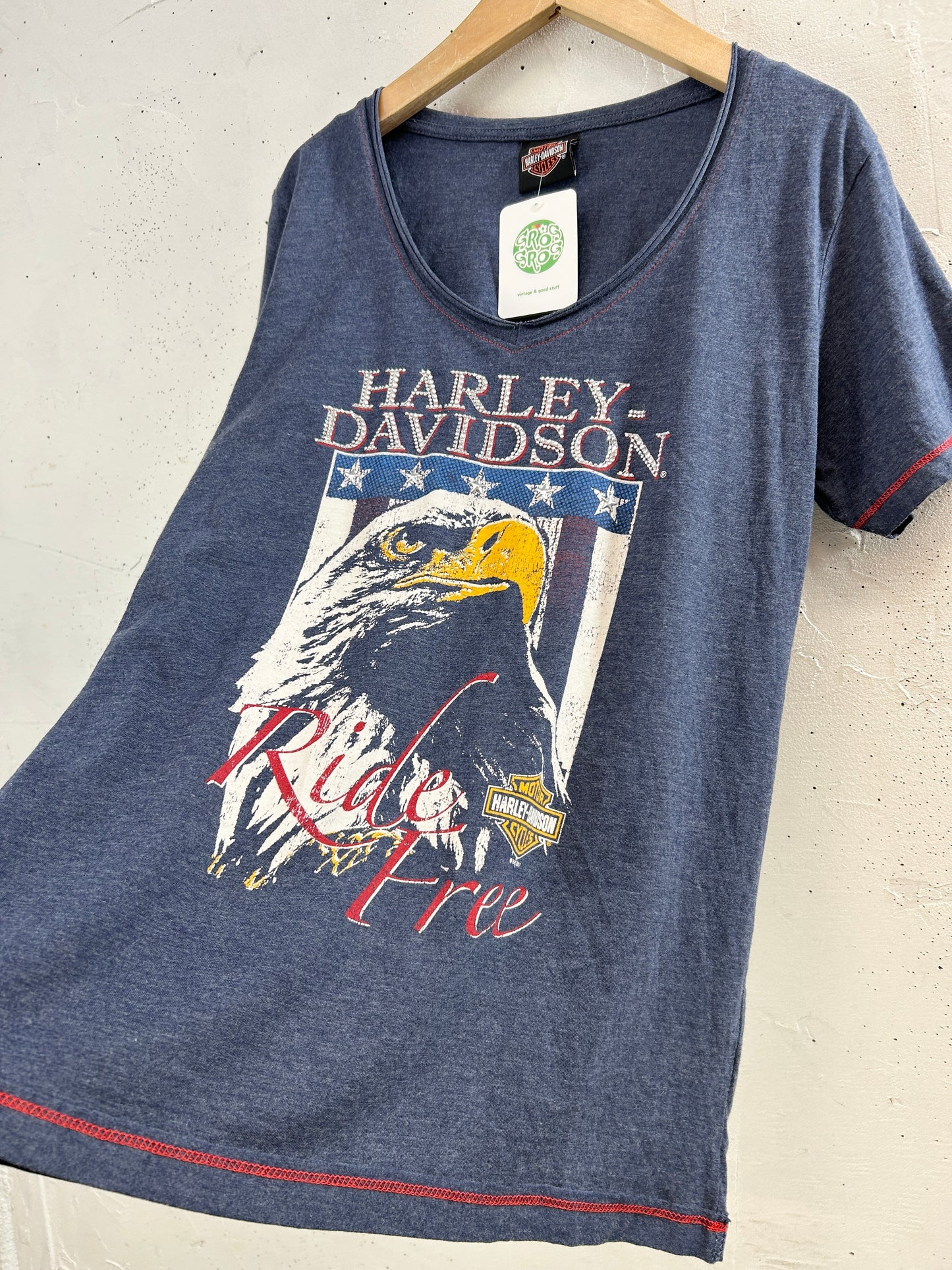 Vintage T-Shirt 〜Harley Davidson〜 [H33373]